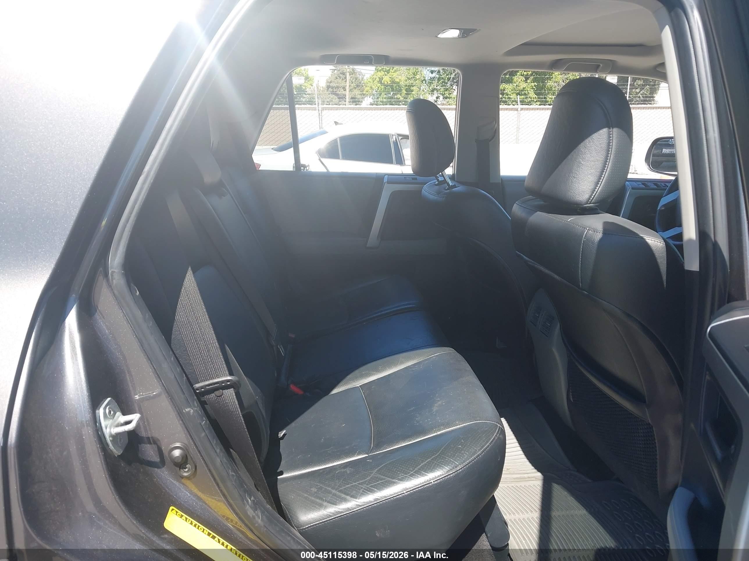 2012 Toyota 4runner Sr5 Gray vin: JTEBU5JR3C5087788