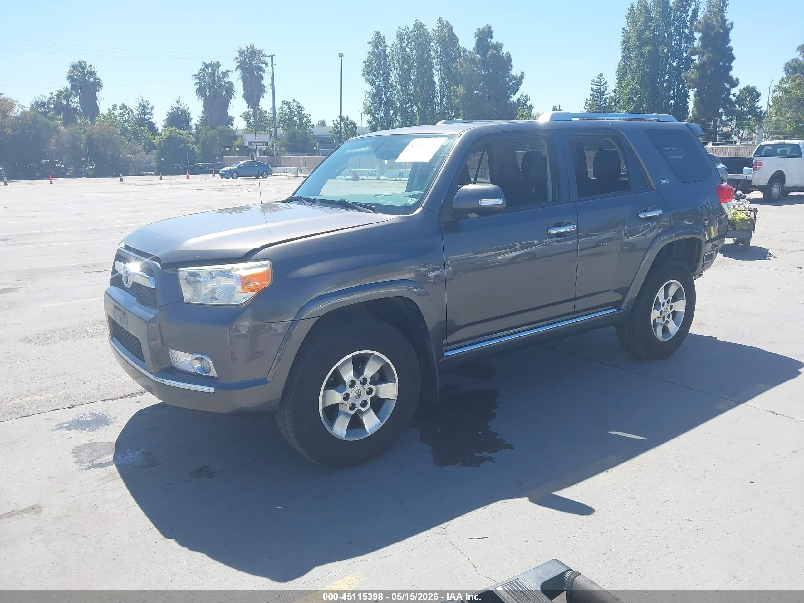 2012 Toyota 4runner Sr5 Gray vin: JTEBU5JR3C5087788