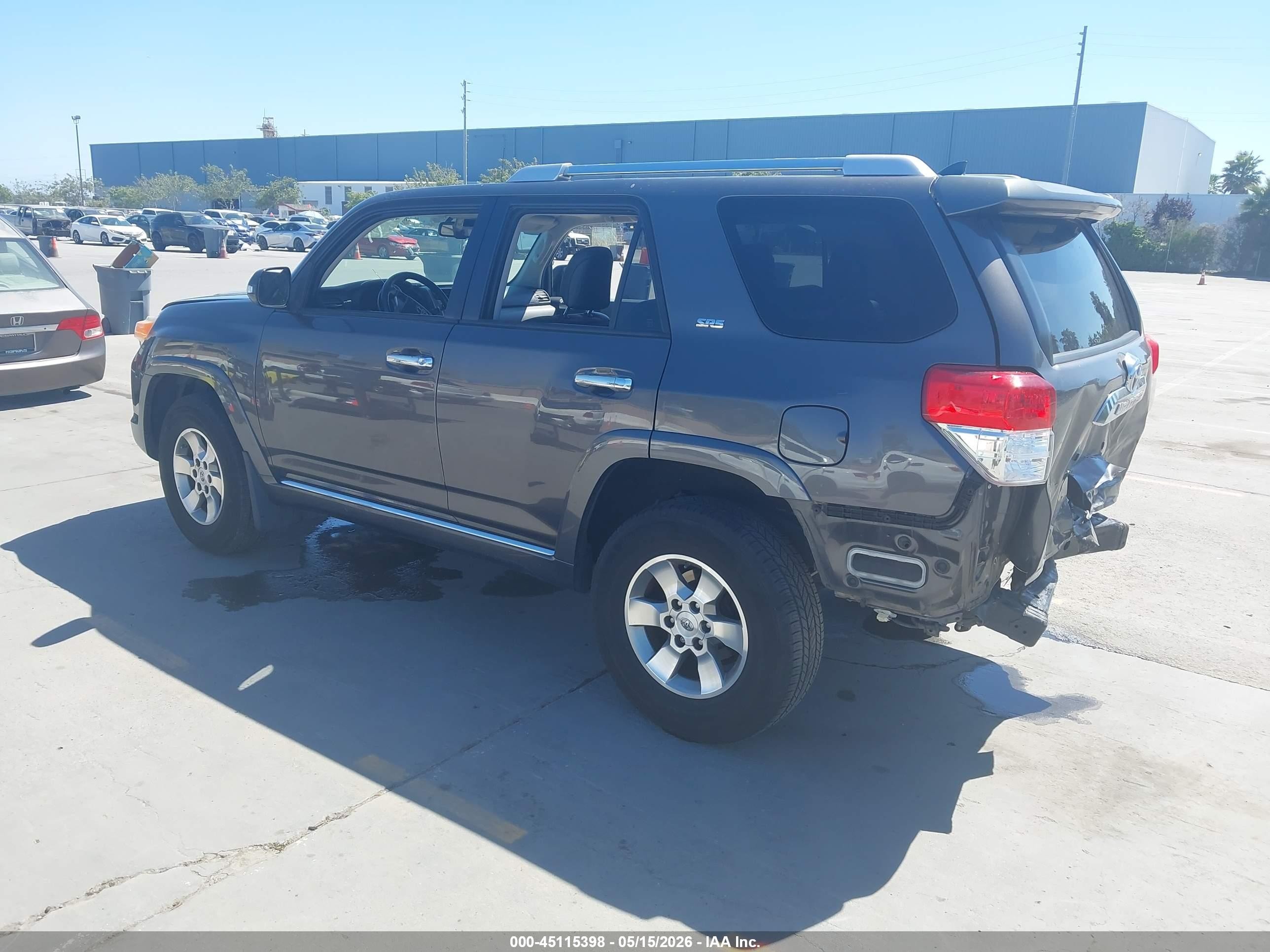 2012 Toyota 4runner Sr5 Gray vin: JTEBU5JR3C5087788