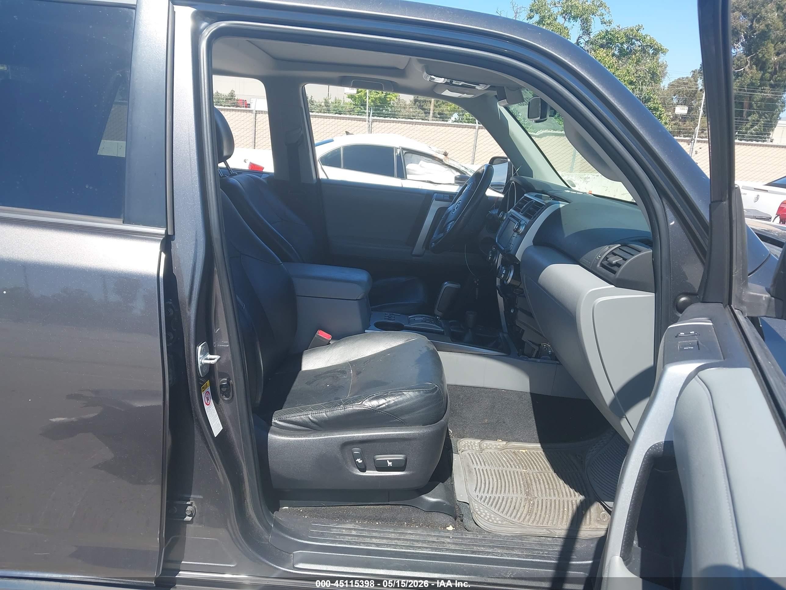 2012 Toyota 4runner Sr5 Gray vin: JTEBU5JR3C5087788