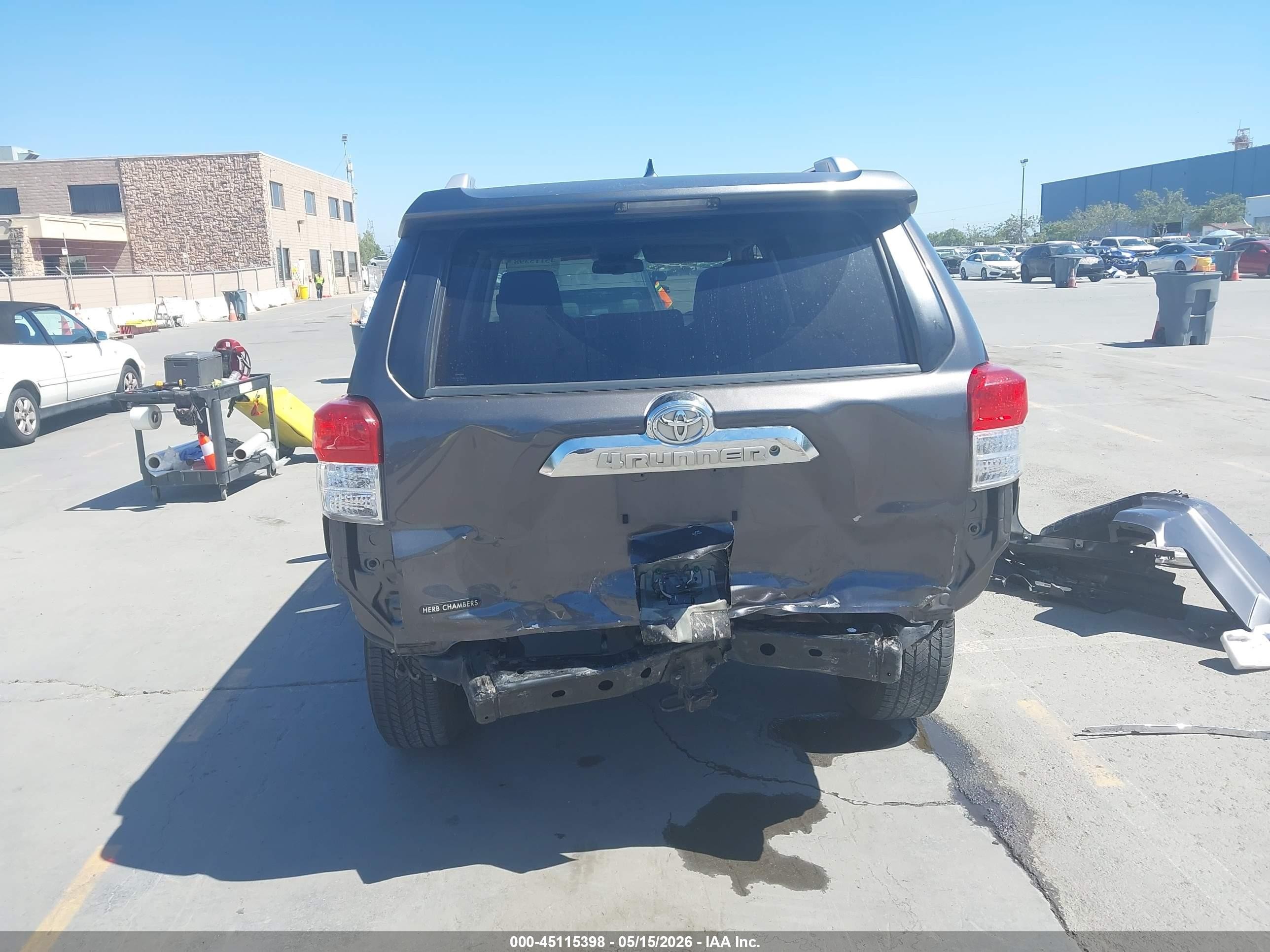 2012 Toyota 4runner Sr5 Gray vin: JTEBU5JR3C5087788