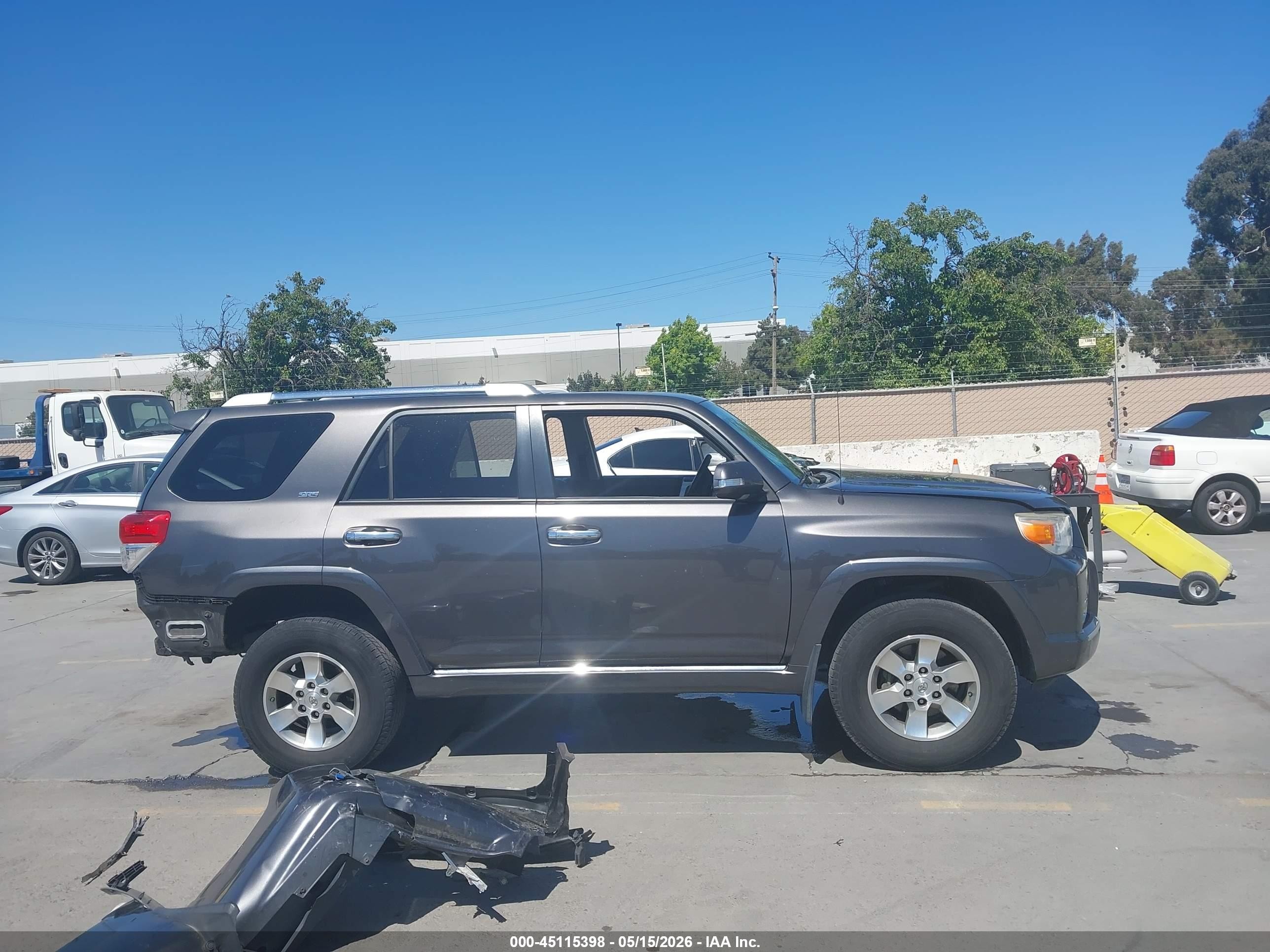 2012 Toyota 4runner Sr5 Gray vin: JTEBU5JR3C5087788