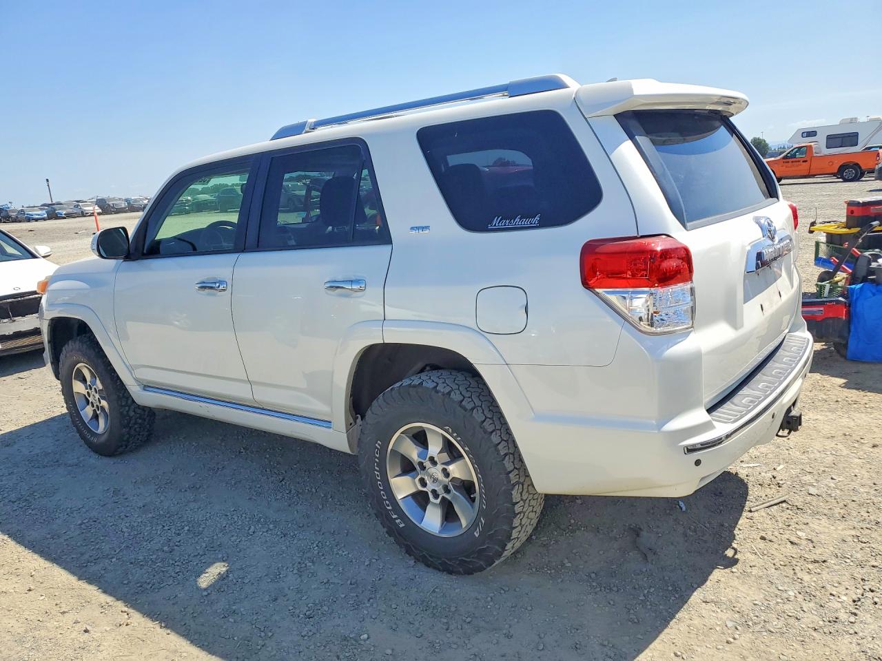 2012 Toyota 4runner Sr5 White vin: JTEBU5JR3C5098581