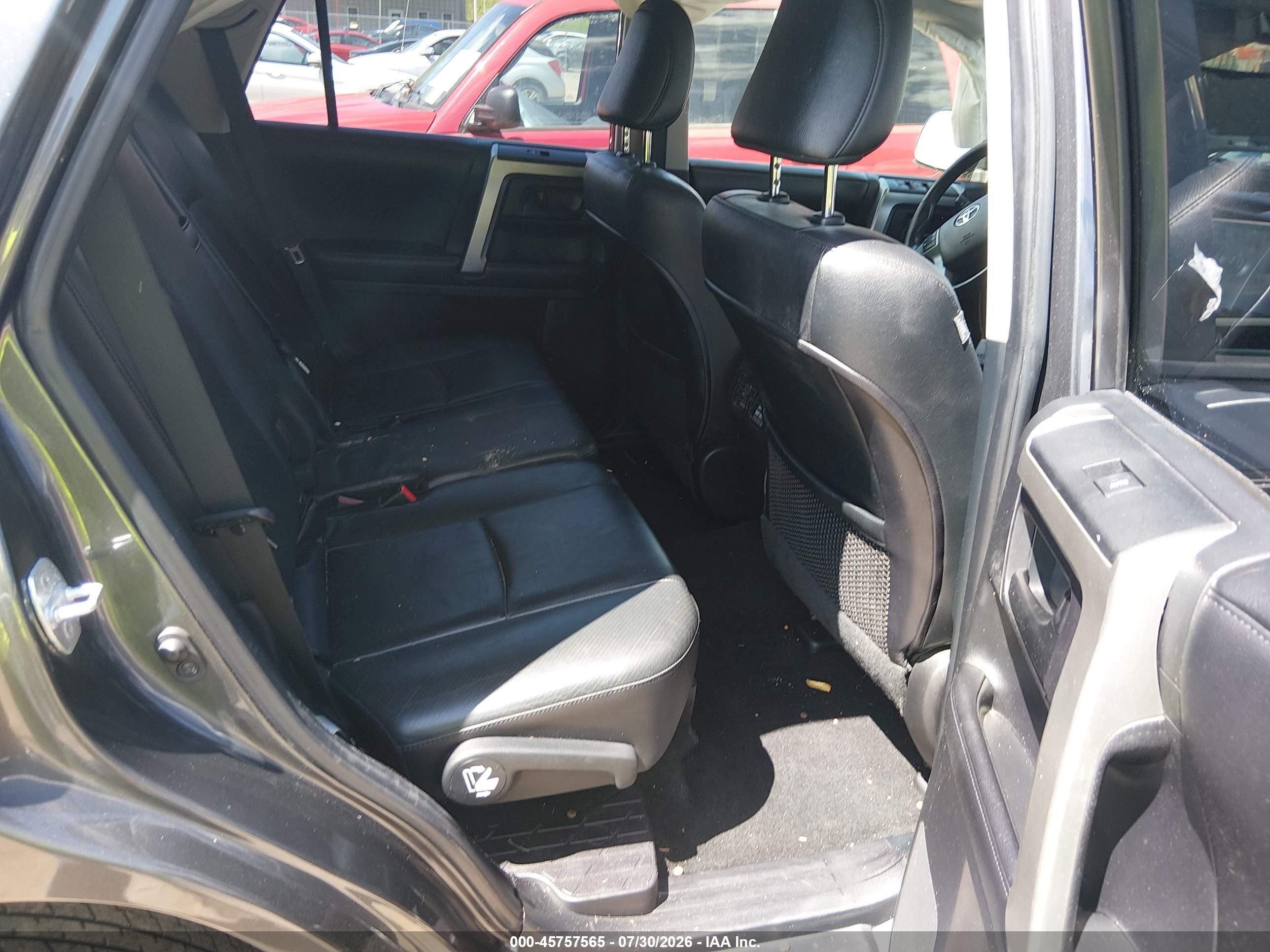 2012 Toyota 4runner Limited Серый vin: JTEBU5JR3C5098838