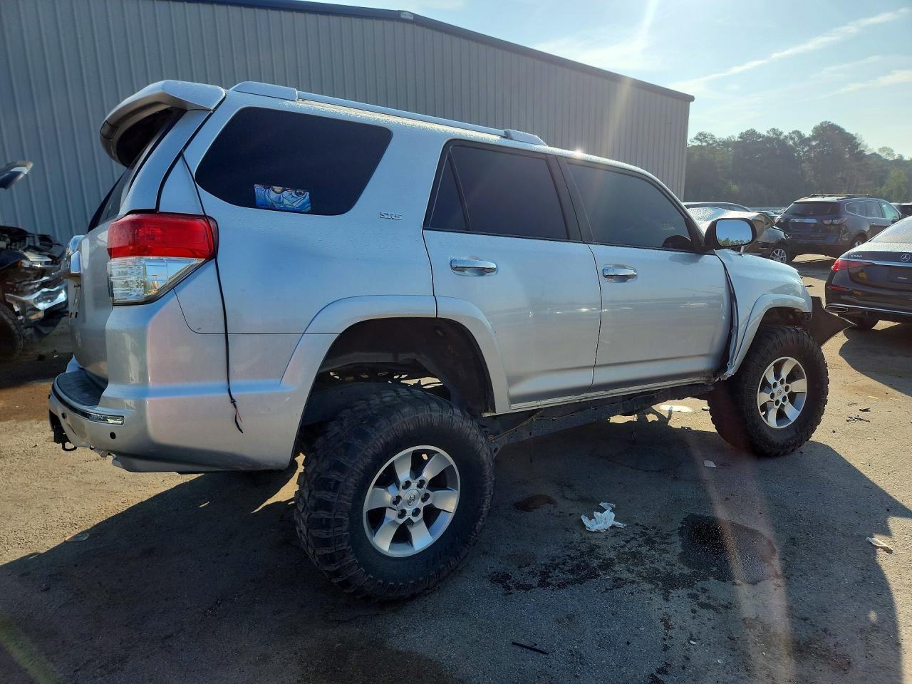 2012 Toyota 4runner Sr5 Silver vin: JTEBU5JR3C5099570