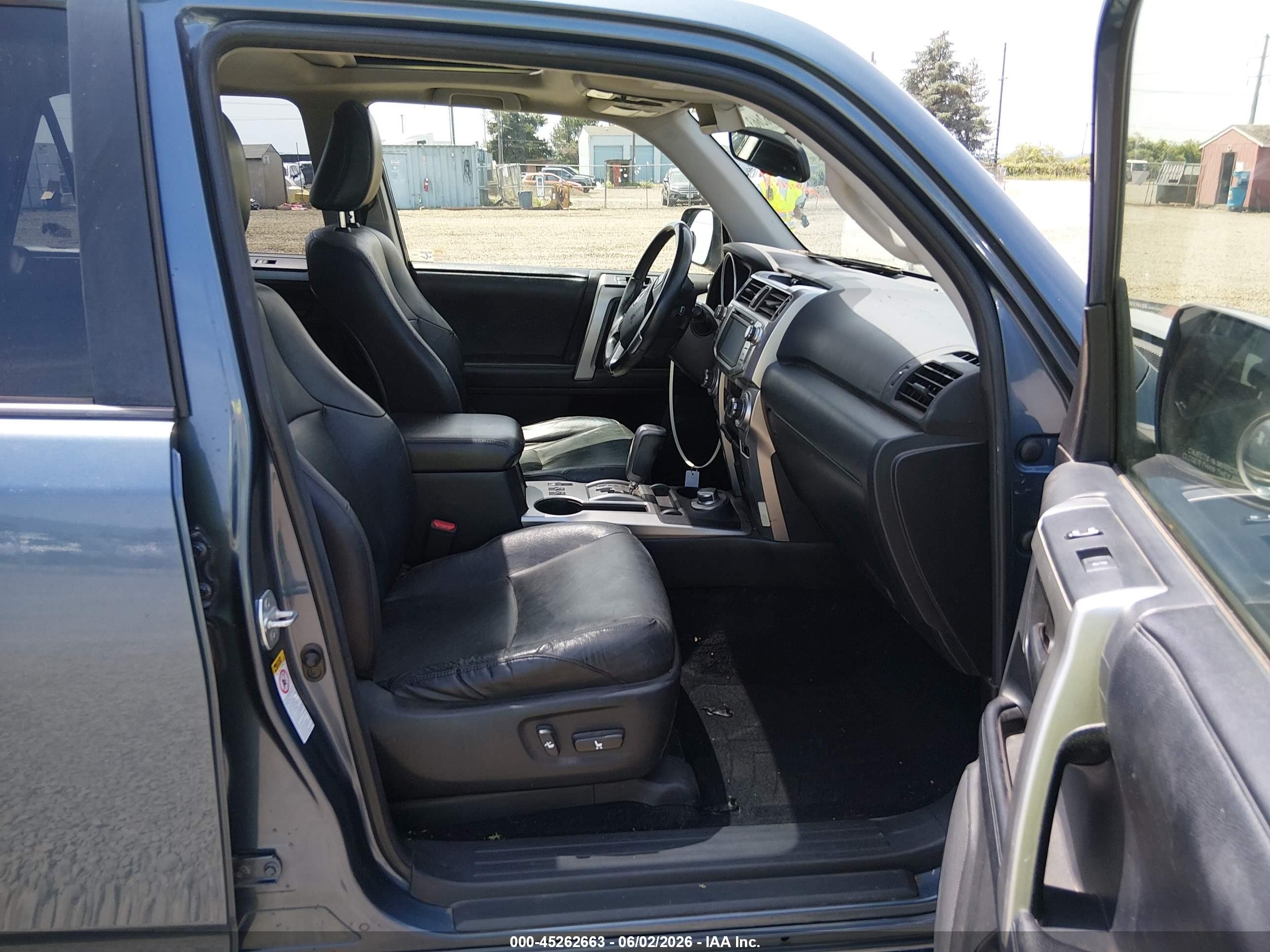 2012 Toyota 4runner Limited Blue vin: JTEBU5JR3C5101768