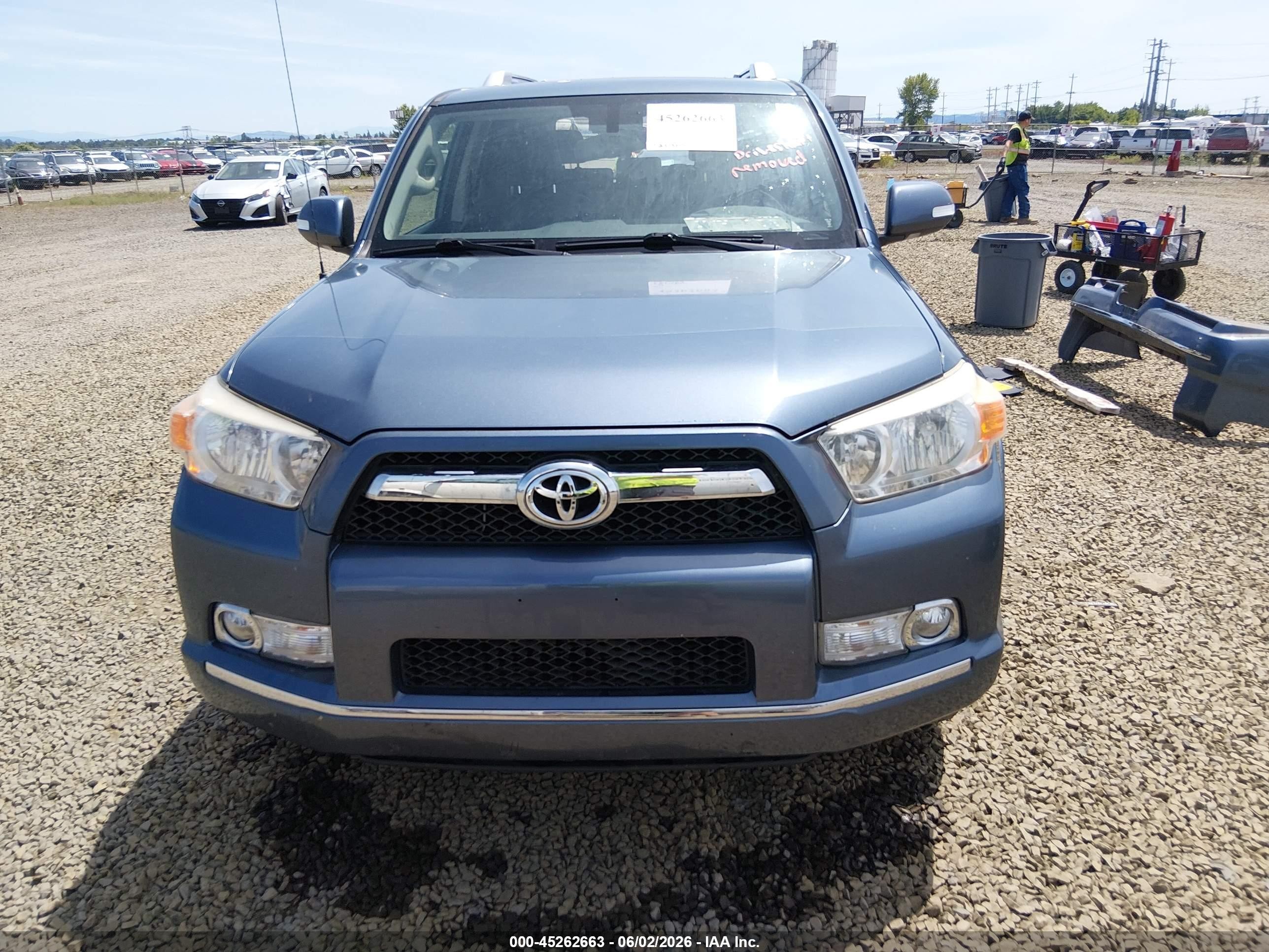 2012 Toyota 4runner Limited Blue vin: JTEBU5JR3C5101768