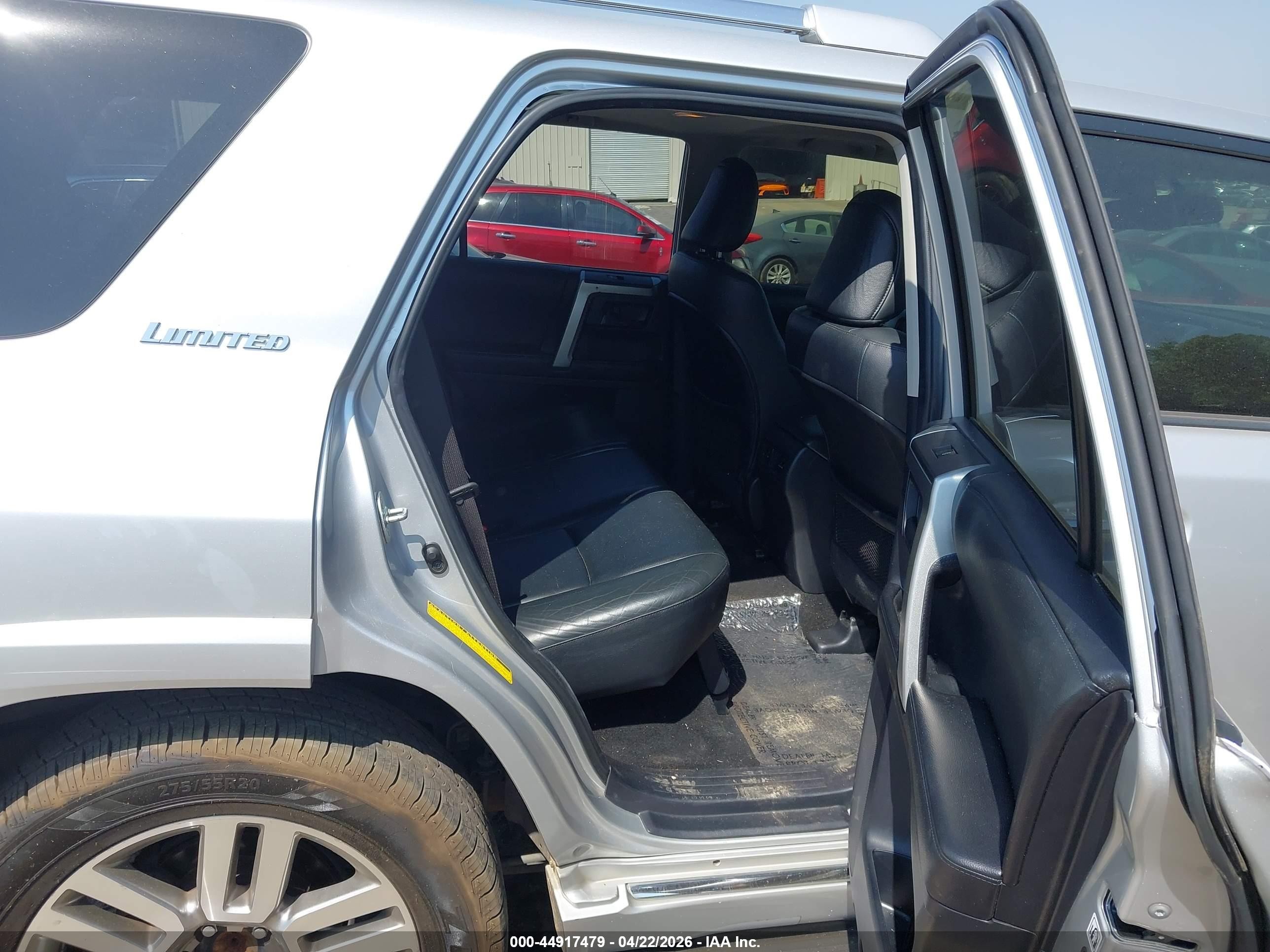2013 Toyota 4runner Limited Silver vin: JTEBU5JR3D5131161