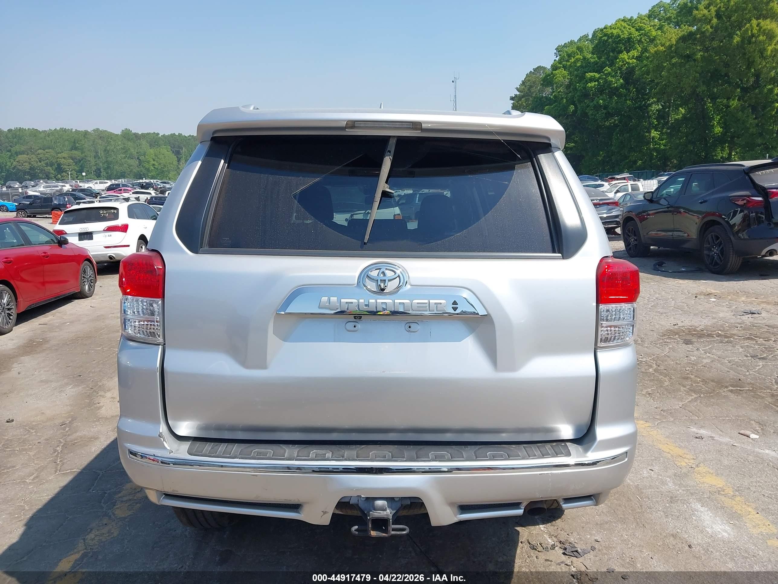 2013 Toyota 4runner Limited Silver vin: JTEBU5JR3D5131161