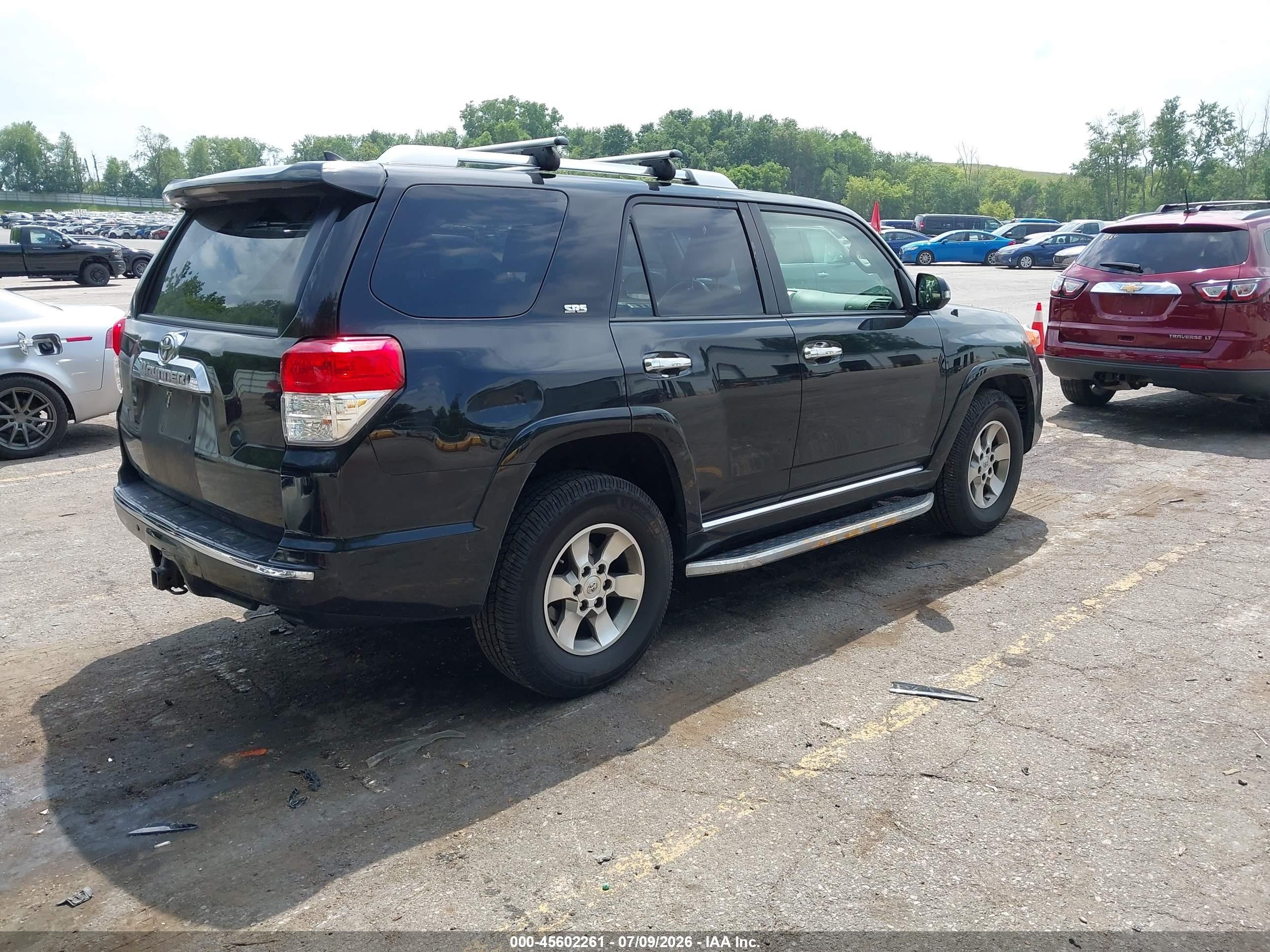 2013 Toyota 4runner Sr5 Black vin: JTEBU5JR3D5146775
