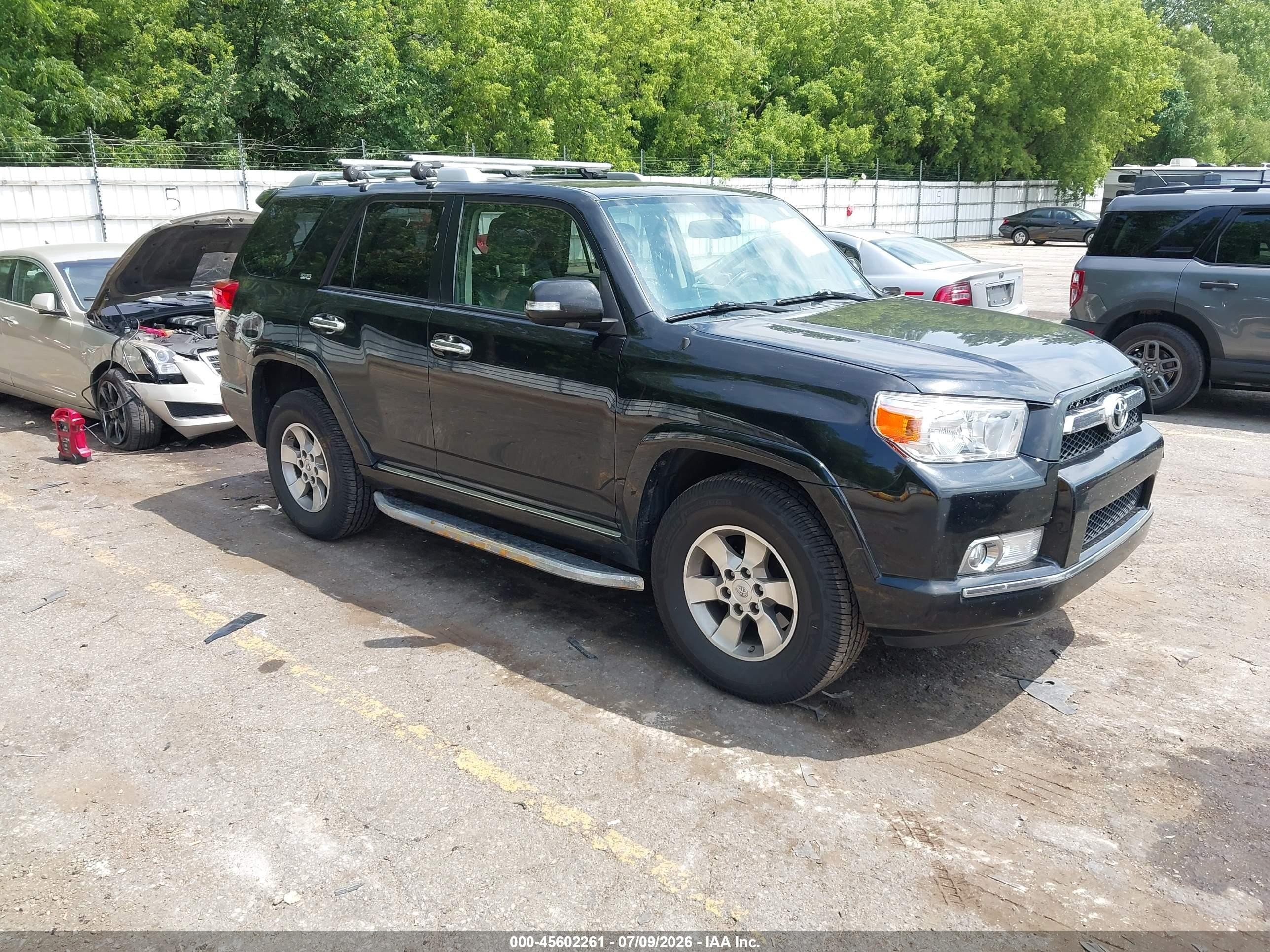 2013 Toyota 4runner Sr5 Black vin: JTEBU5JR3D5146775