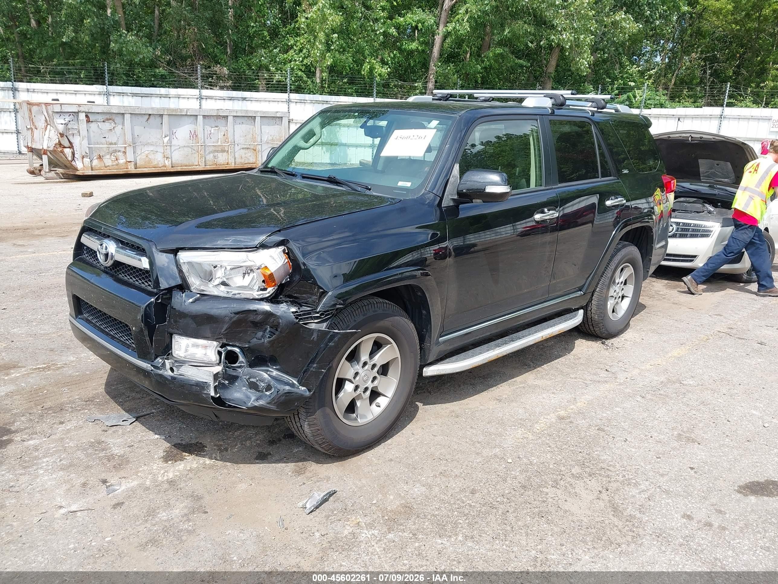 2013 Toyota 4runner Sr5 Black vin: JTEBU5JR3D5146775