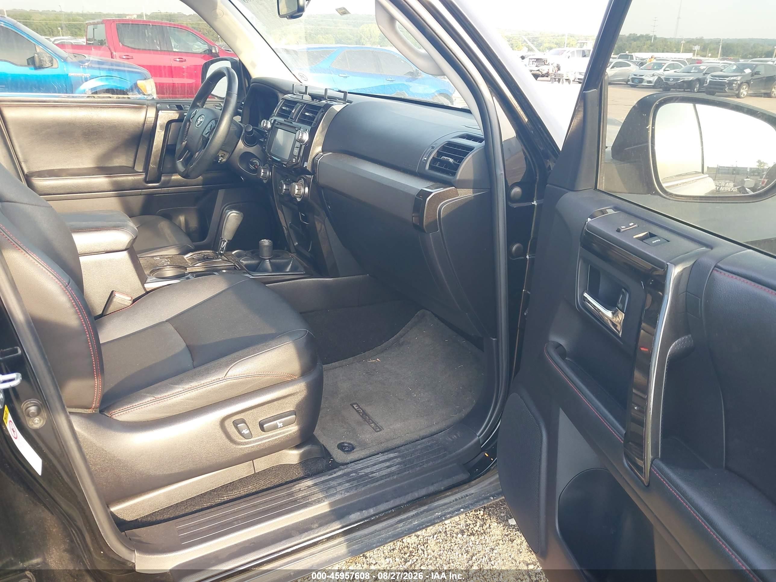 2014 Toyota 4runner Trail Premium Black vin: JTEBU5JR3E5158149