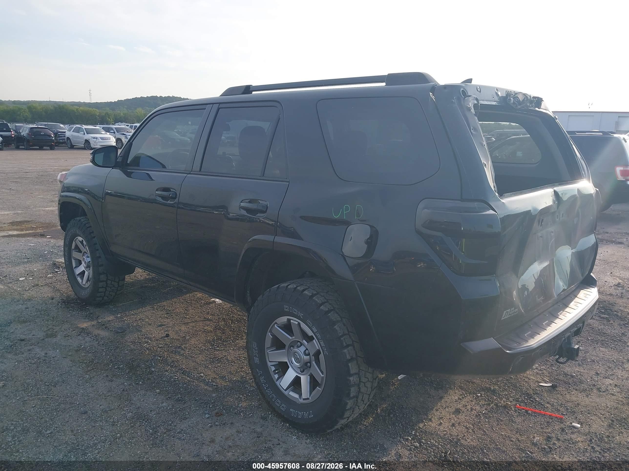 2014 Toyota 4runner Trail Premium Black vin: JTEBU5JR3E5158149