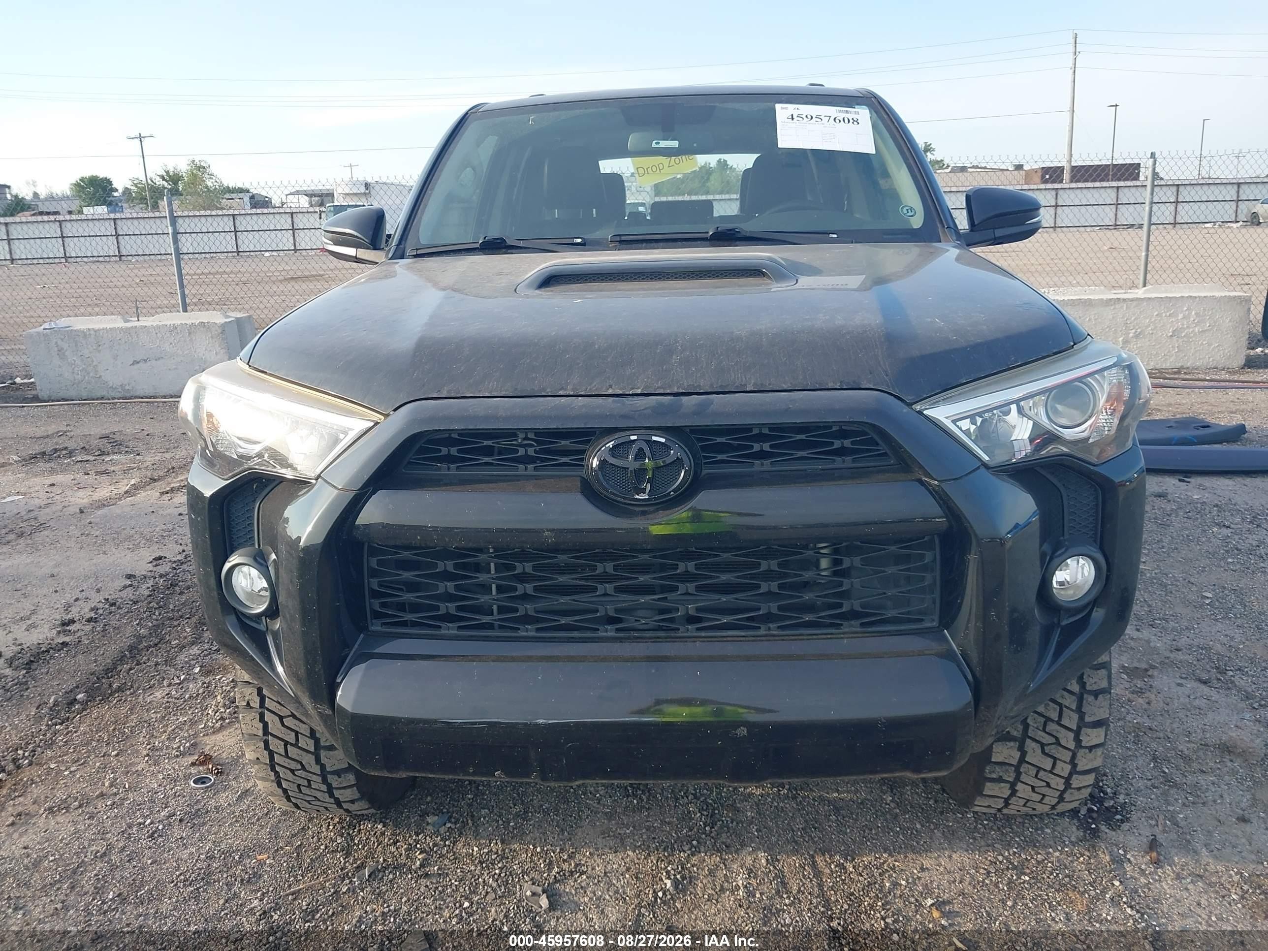 2014 Toyota 4runner Trail Premium Black vin: JTEBU5JR3E5158149