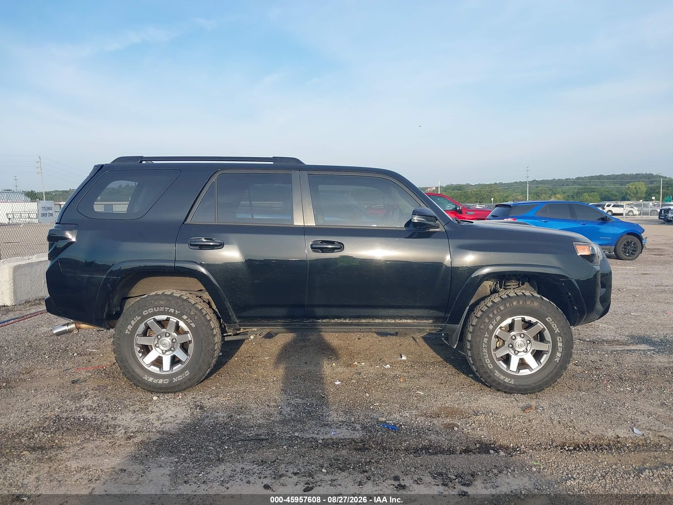 2014 Toyota 4runner Trail Premium Black vin: JTEBU5JR3E5158149