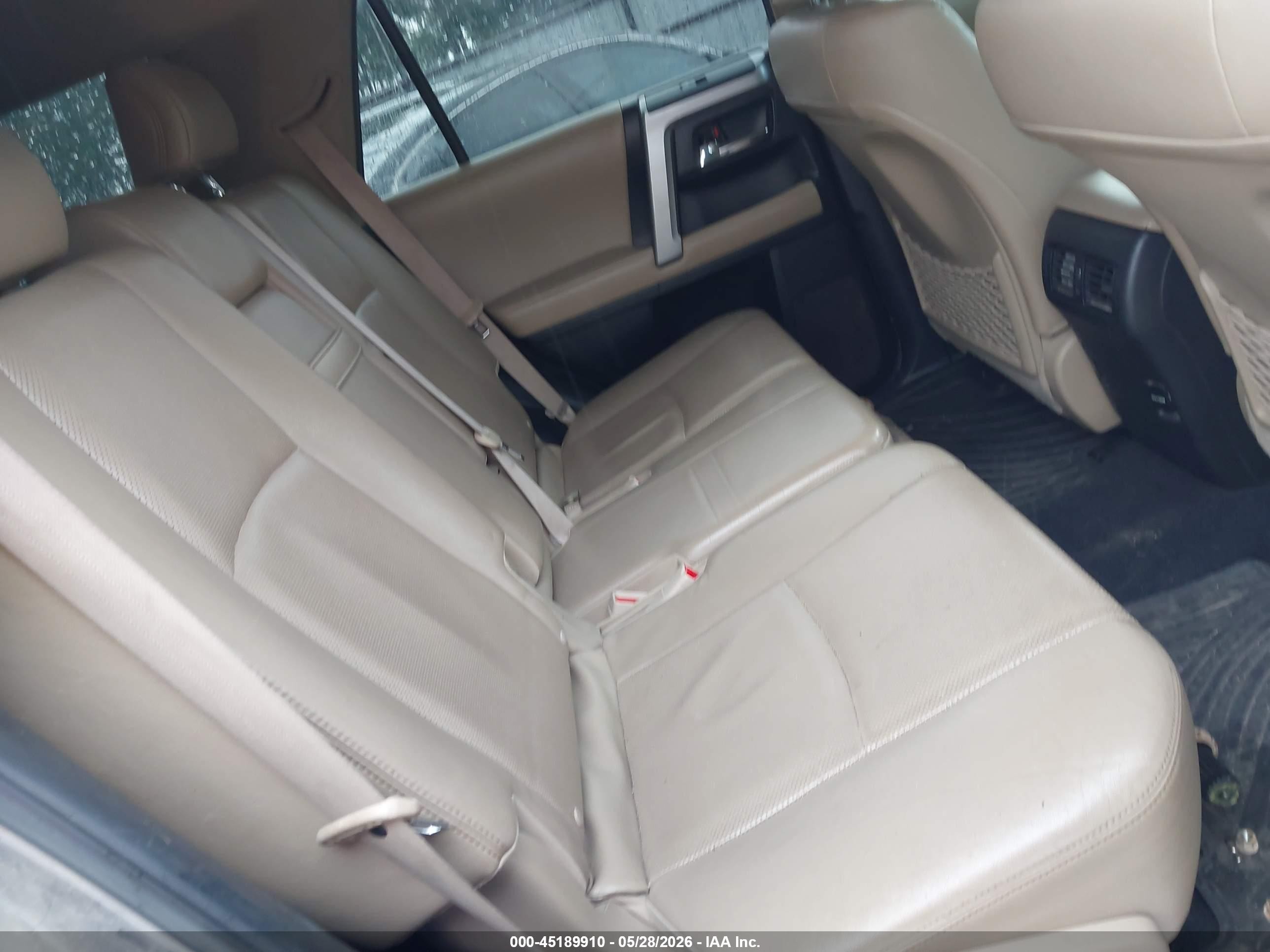 2014 Toyota 4runner Limited Серый vin: JTEBU5JR3E5164291
