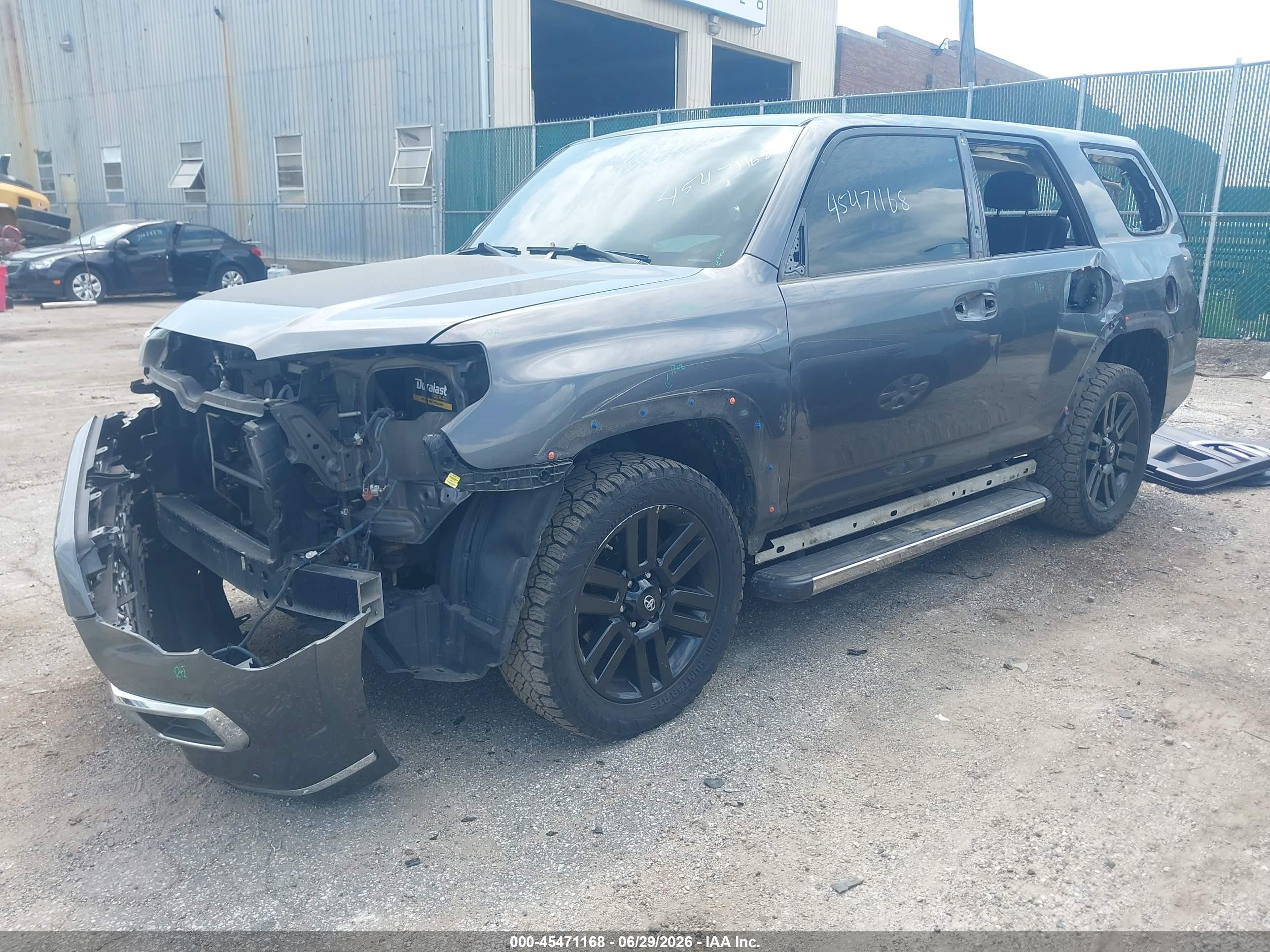 2014 Toyota 4runner Limited Gray vin: JTEBU5JR3E5177123
