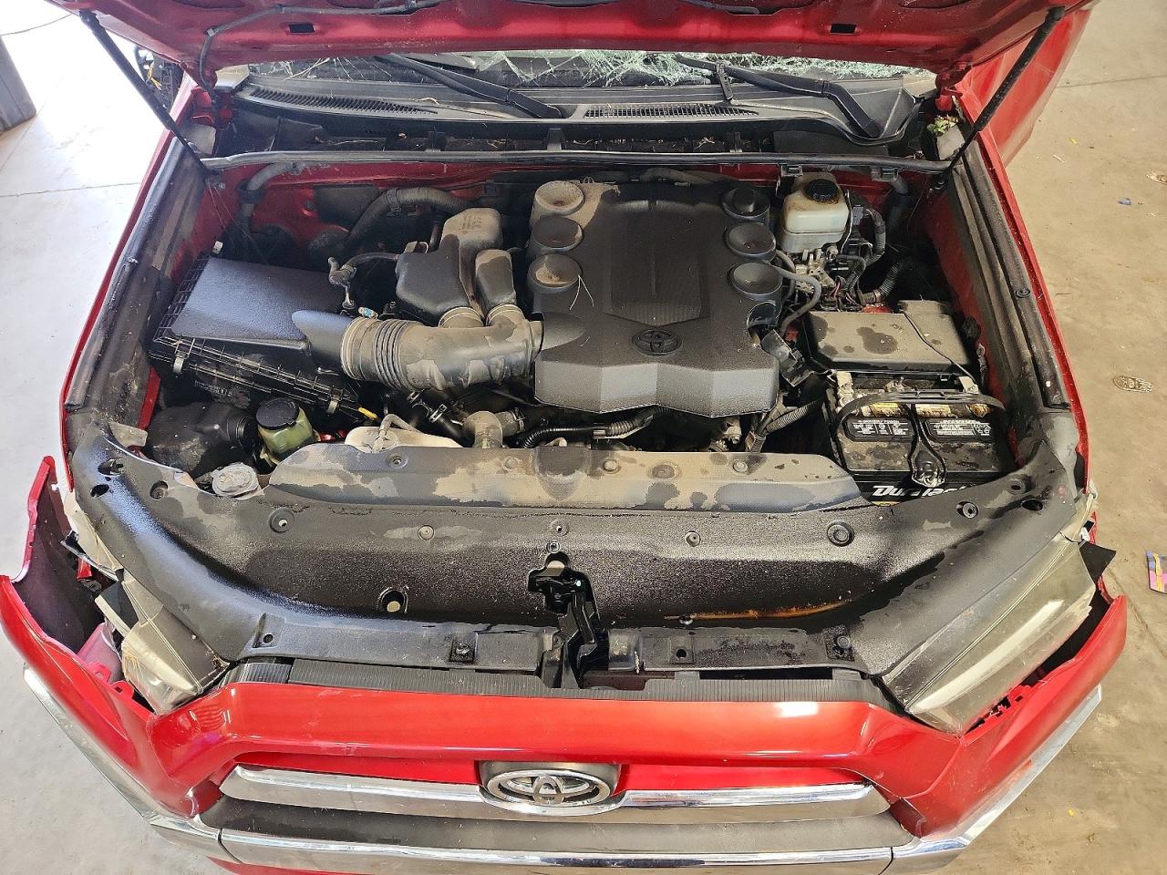 2014 Toyota 4runner Limited Red vin: JTEBU5JR3E5194763