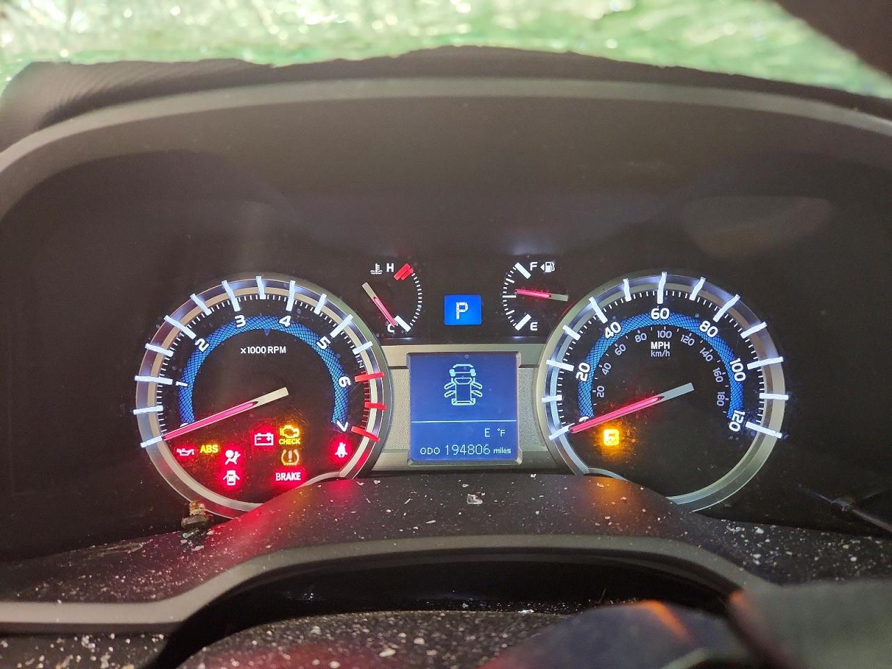 2014 Toyota 4runner Limited Red vin: JTEBU5JR3E5194763