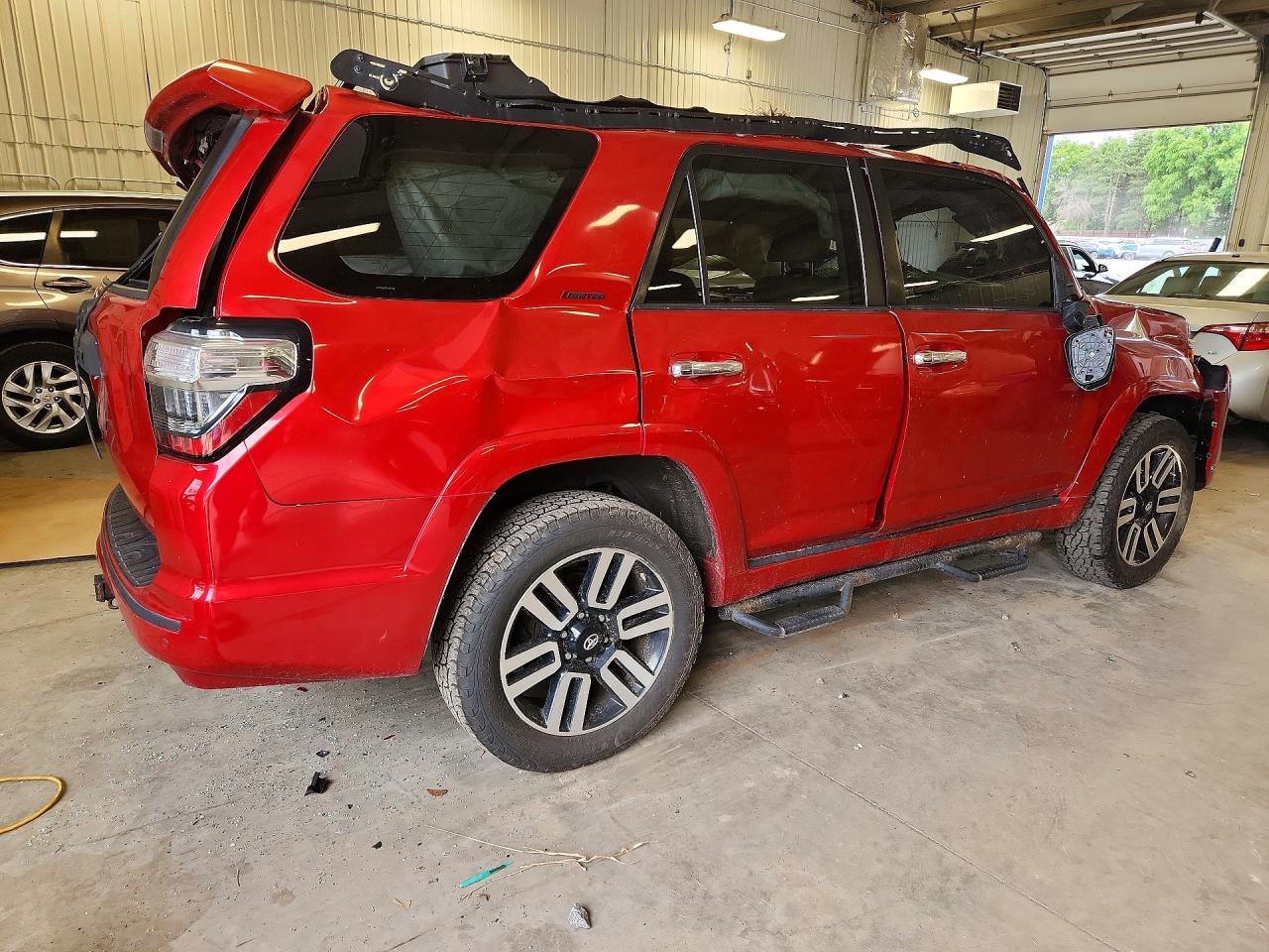 2014 Toyota 4runner Limited Red vin: JTEBU5JR3E5194763