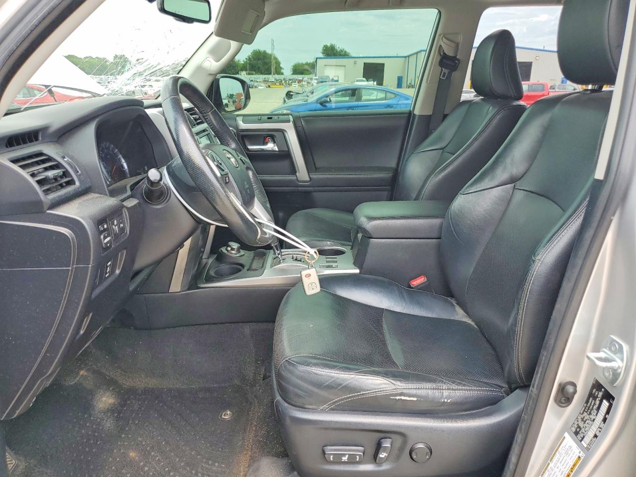 2014 Toyota 4runner Limited Silver vin: JTEBU5JR3E5201520