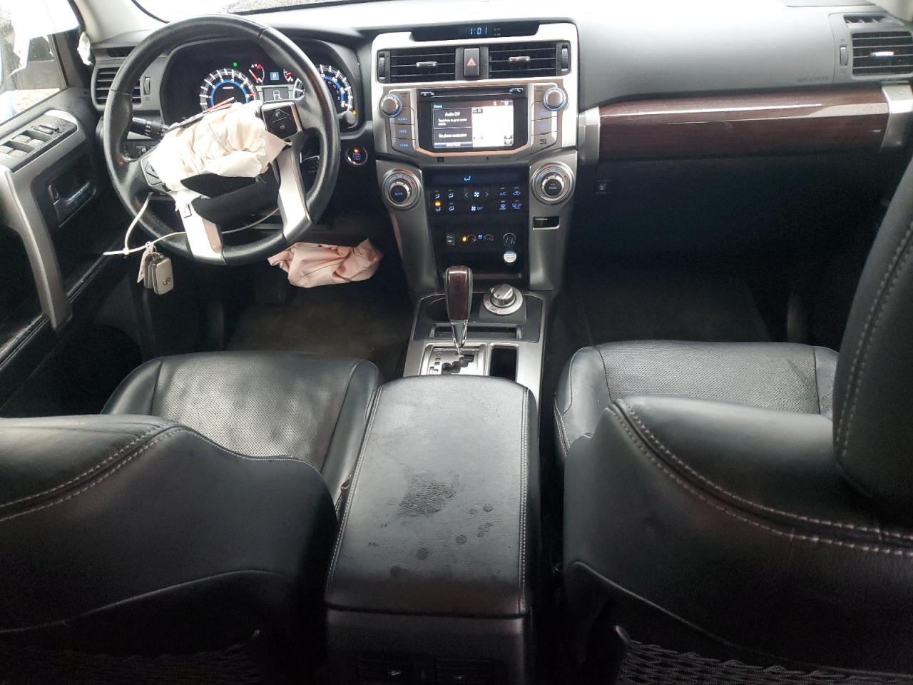 2014 Toyota 4runner Sr5 Silver vin: JTEBU5JR3E5201727