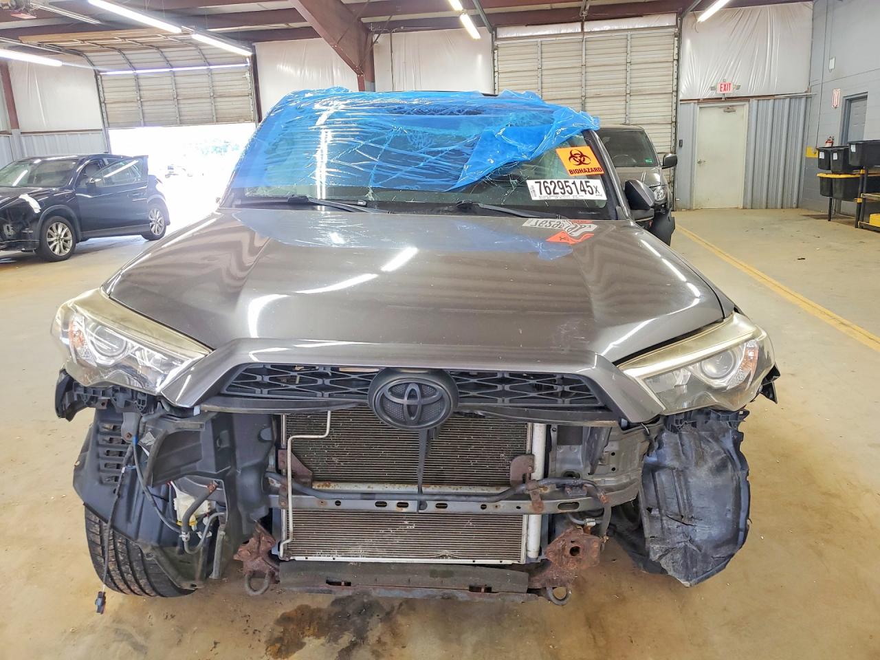 2015 Toyota 4runner Sr5 Gray vin: JTEBU5JR3F5208436