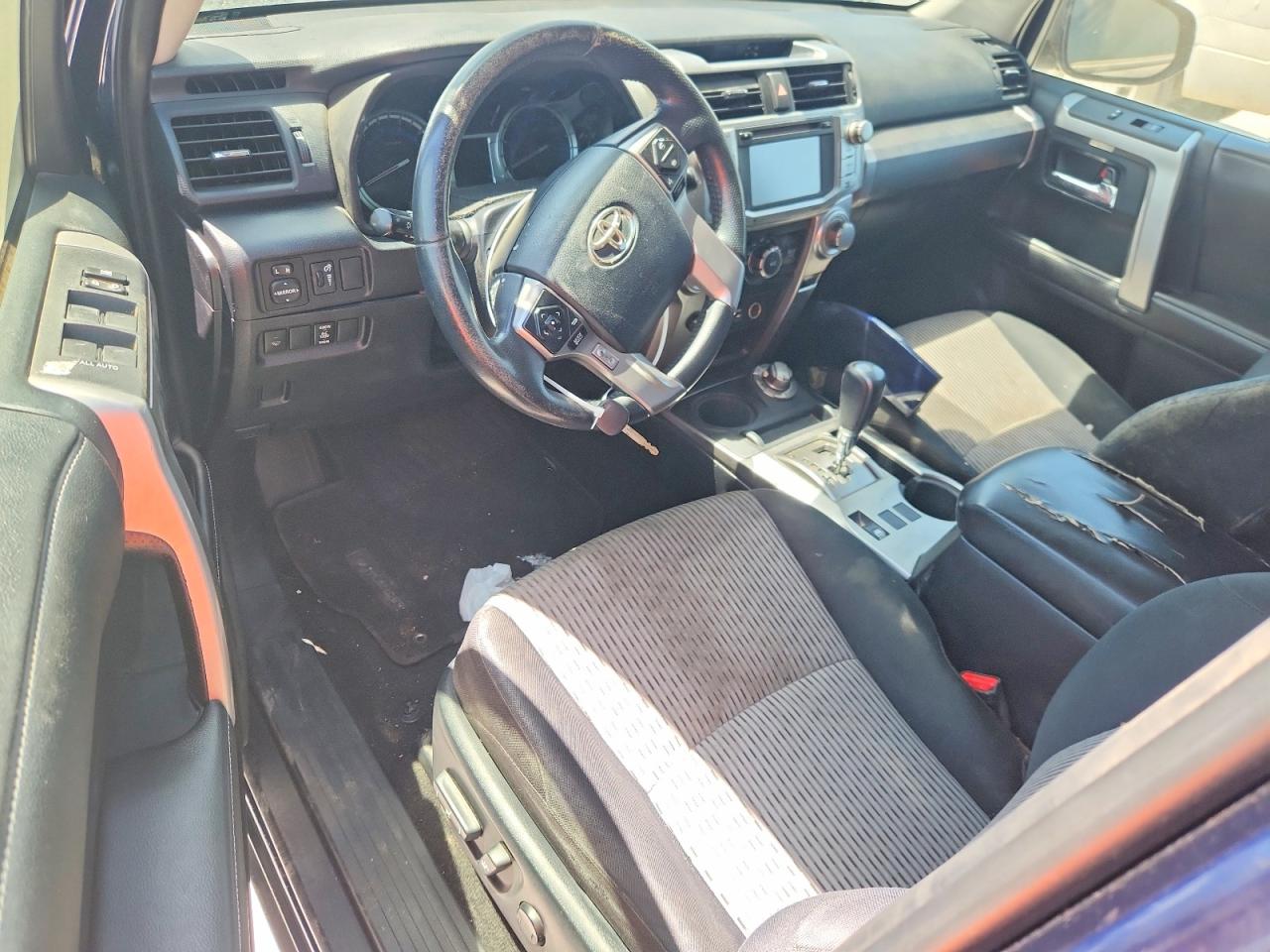 2015 Toyota 4runner Sr5 Blue vin: JTEBU5JR3F5236561