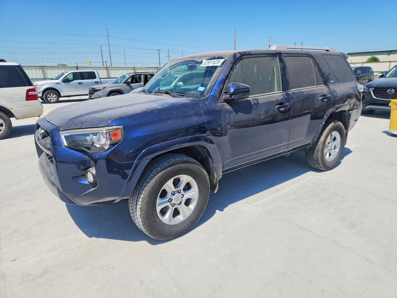 2015 Toyota 4runner Sr5 Blue vin: JTEBU5JR3F5236561