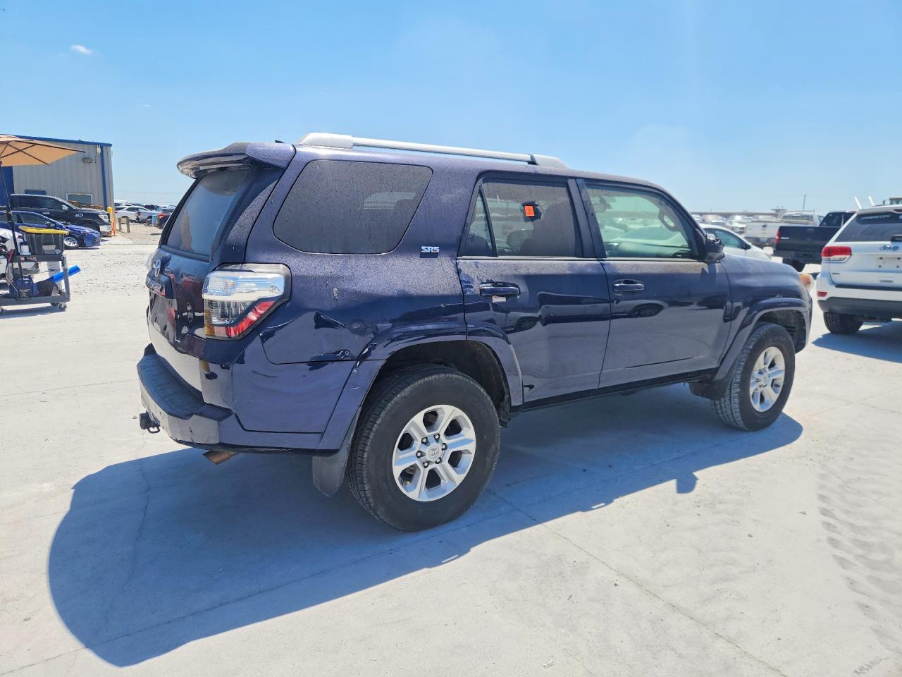 2015 Toyota 4runner Sr5 Blue vin: JTEBU5JR3F5236561