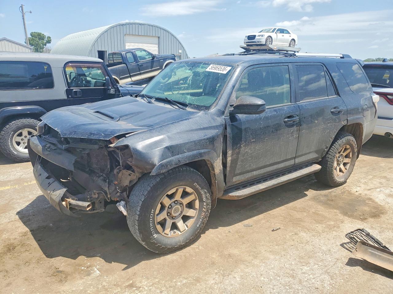 2015 Toyota 4runner Trail Черный vin: JTEBU5JR3F5238178