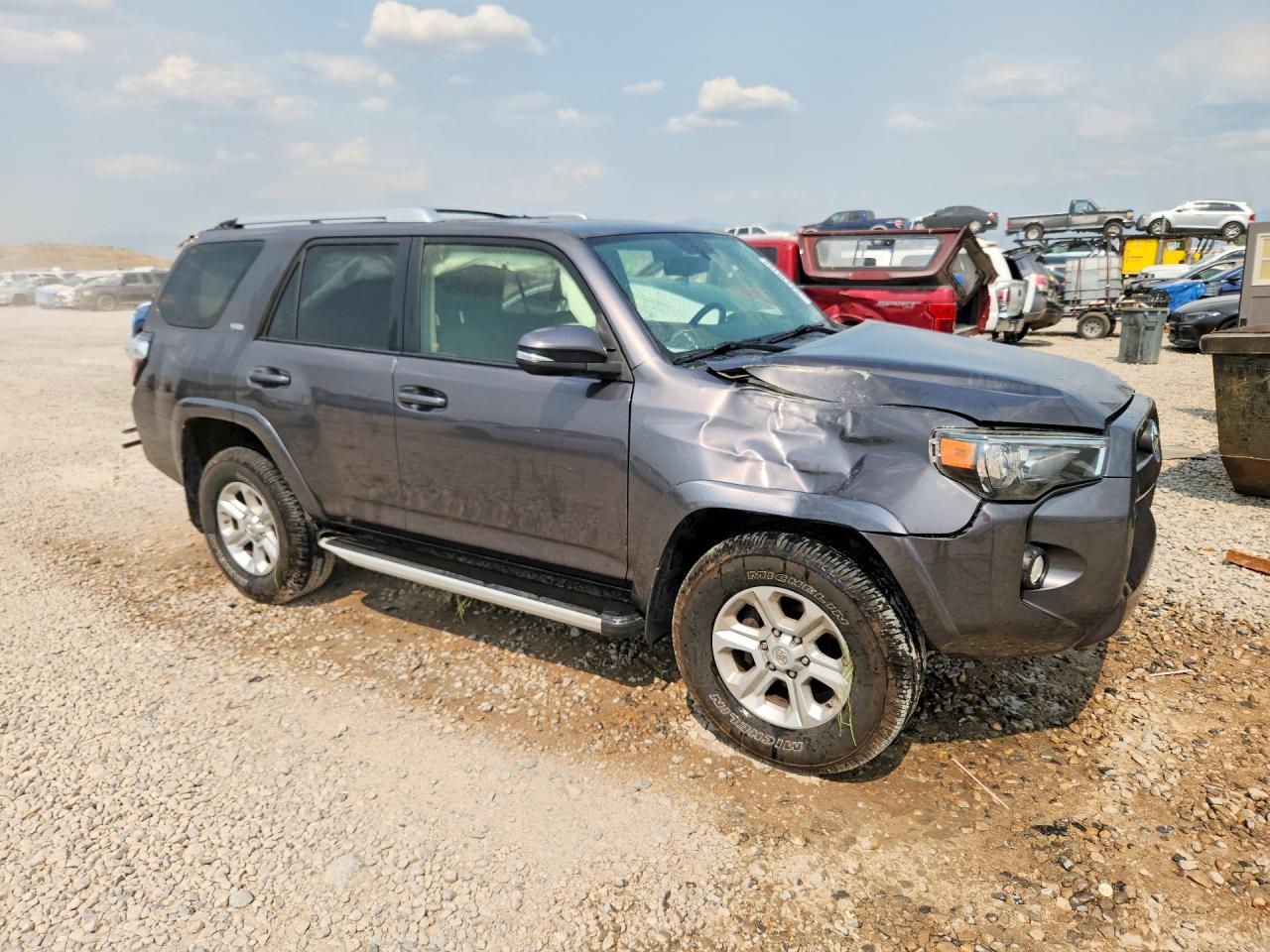 2015 Toyota 4runner Sr5 Premium Gray vin: JTEBU5JR3F5241694