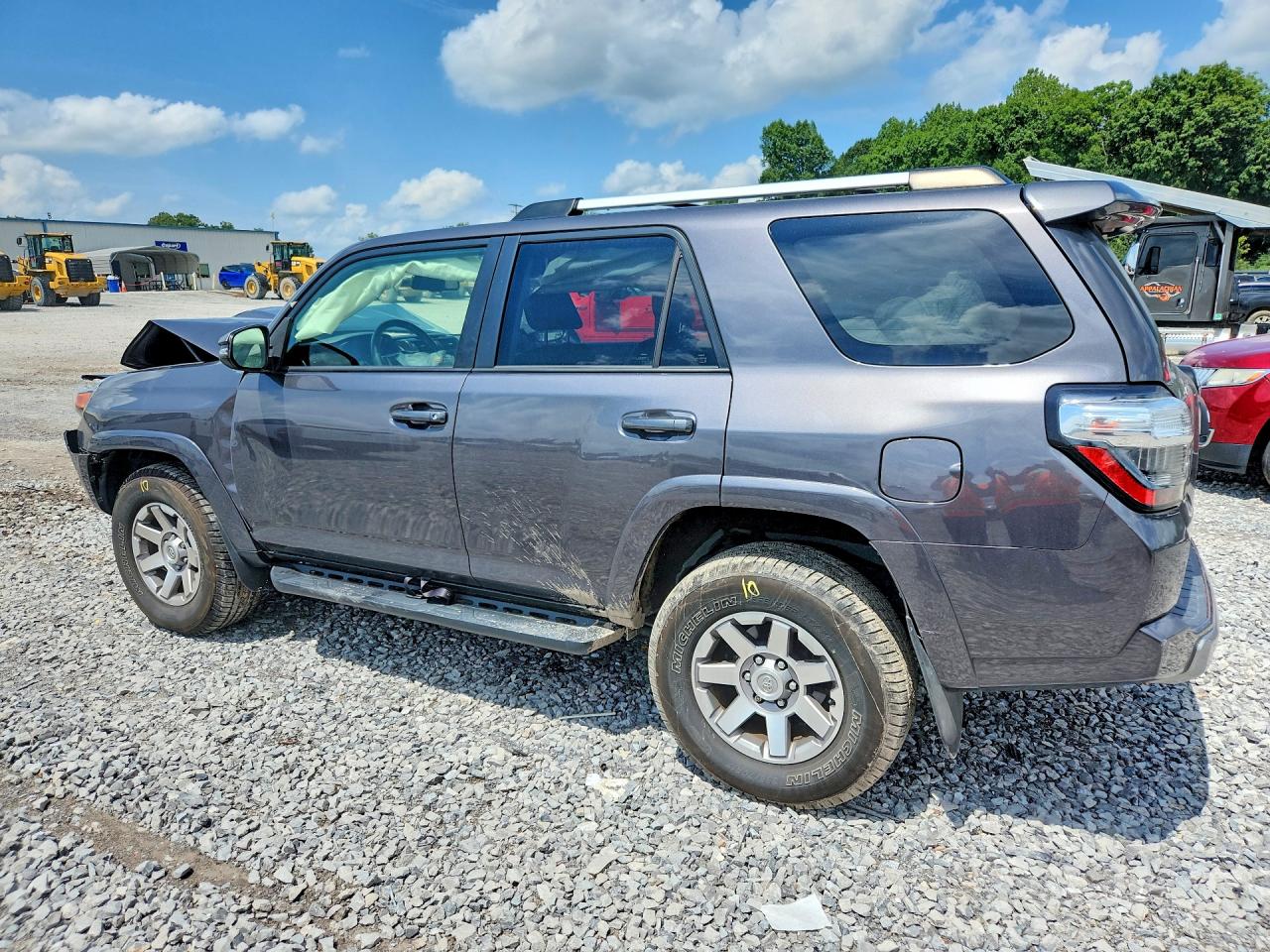 2015 Toyota 4runner Trail Premium Gray vin: JTEBU5JR3F5247561