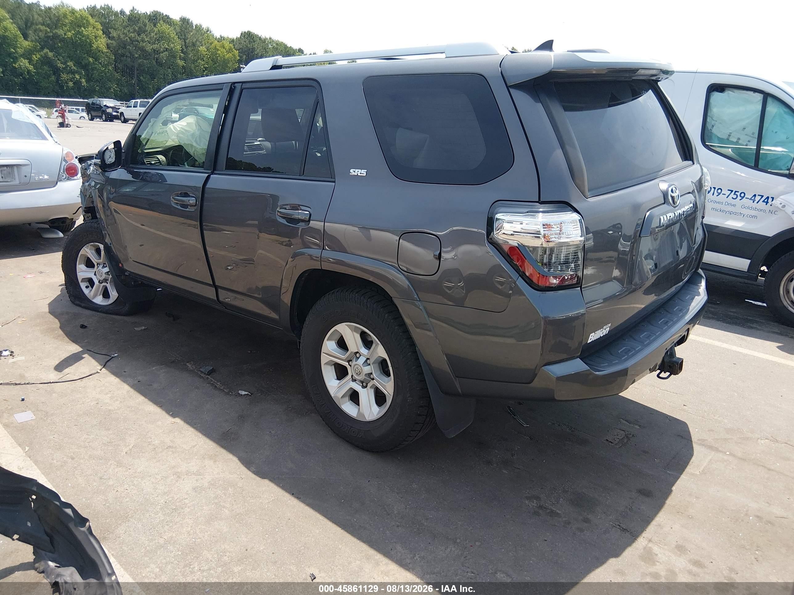 2015 Toyota 4runner Sr5 Premium Gray vin: JTEBU5JR3F5270466