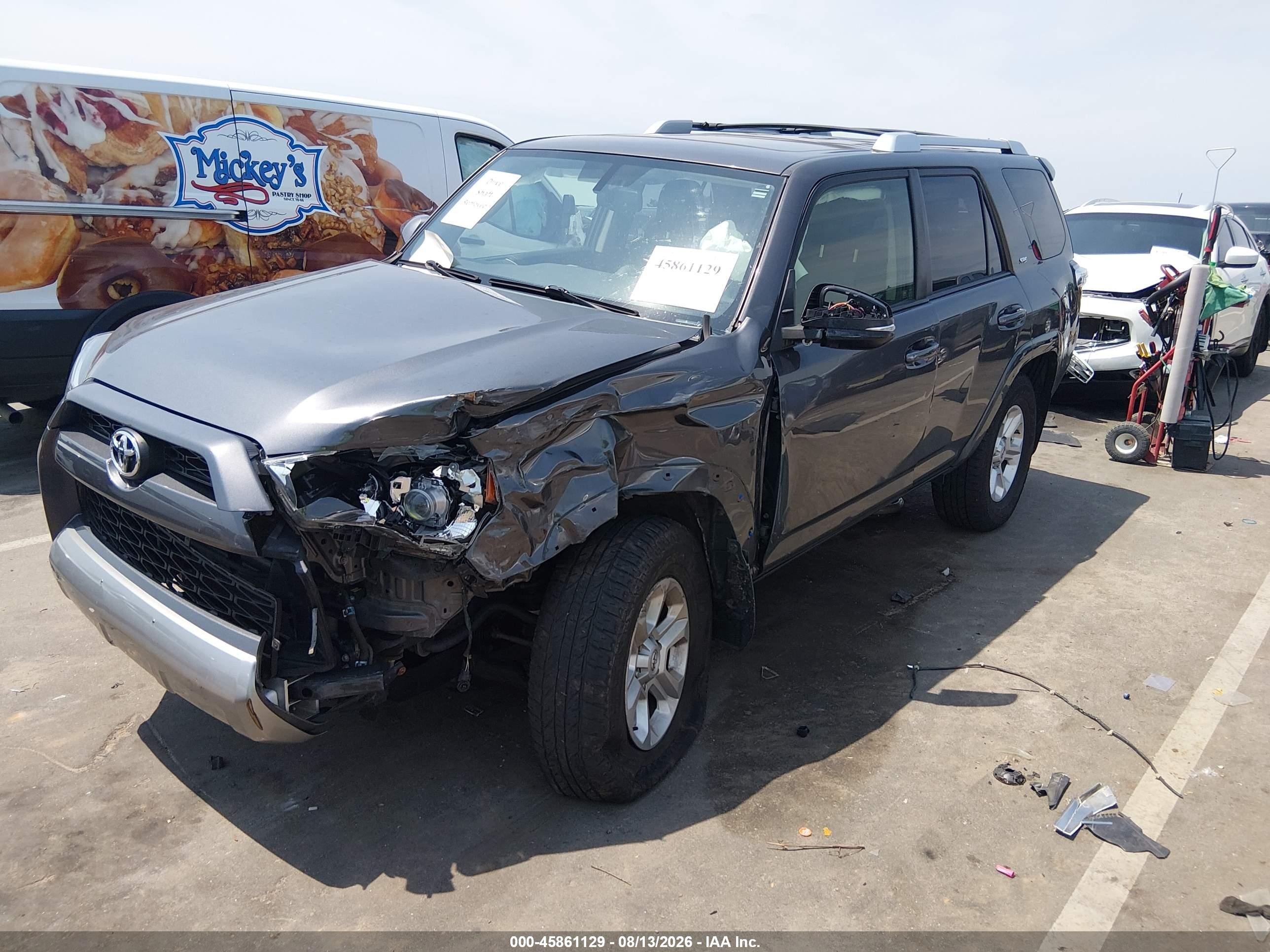 2015 Toyota 4runner Sr5 Premium Gray vin: JTEBU5JR3F5270466