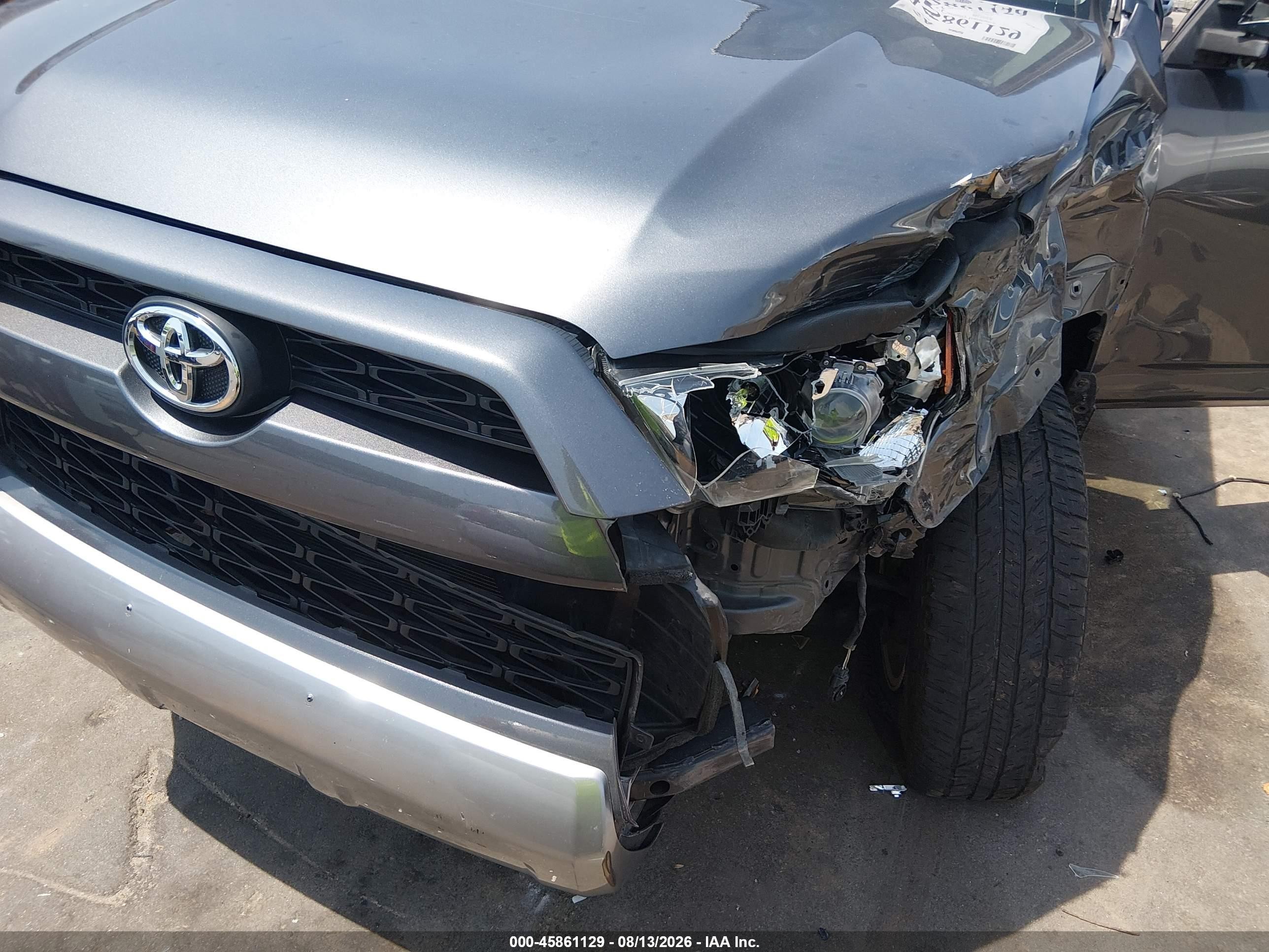 2015 Toyota 4runner Sr5 Premium Gray vin: JTEBU5JR3F5270466