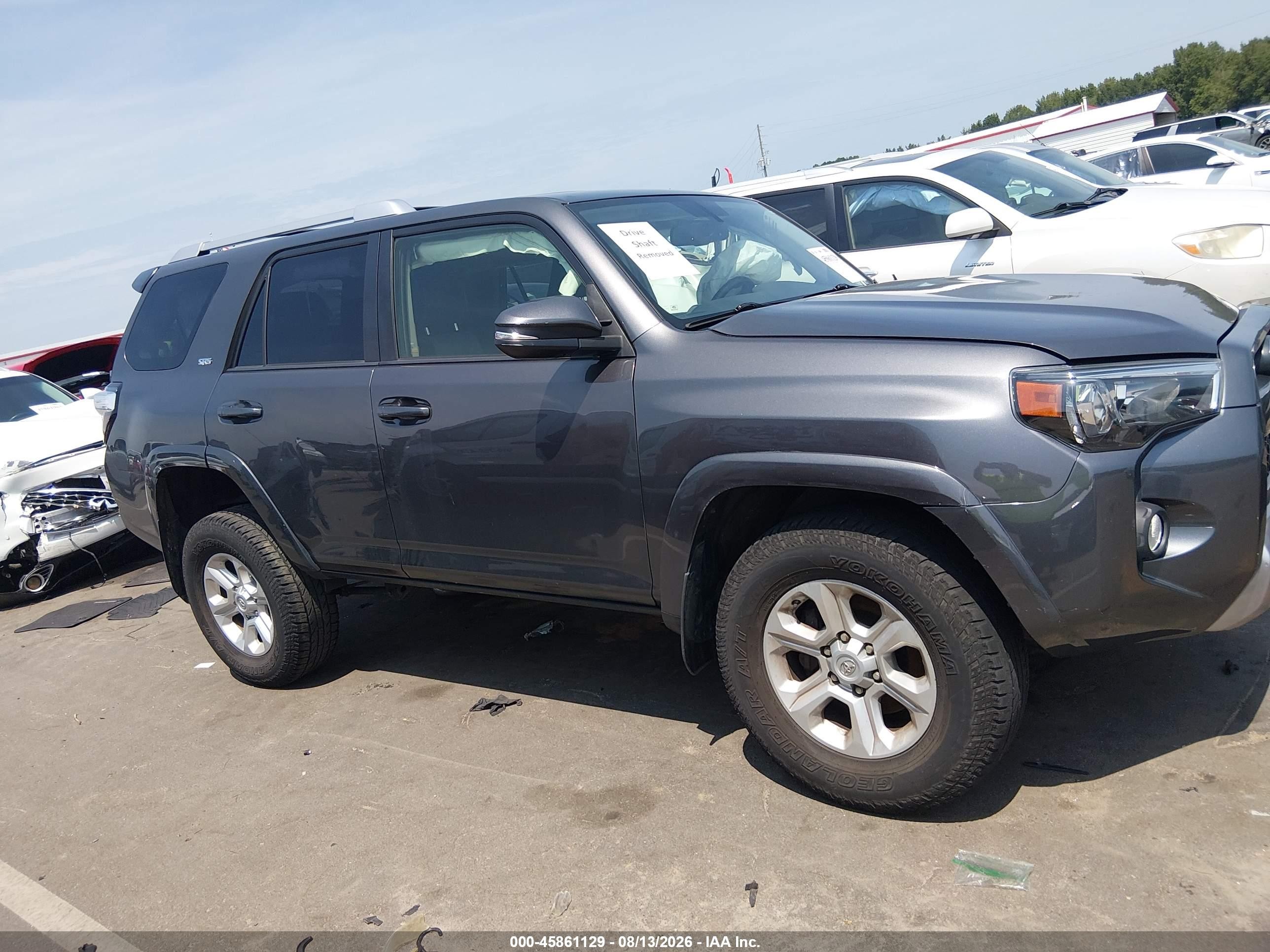 2015 Toyota 4runner Sr5 Premium Gray vin: JTEBU5JR3F5270466
