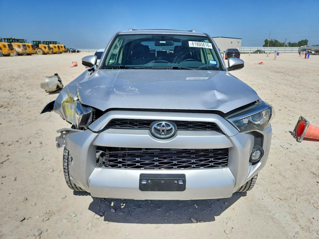 2015 Toyota 4runner Sr5 Silver vin: JTEBU5JR3F5271262