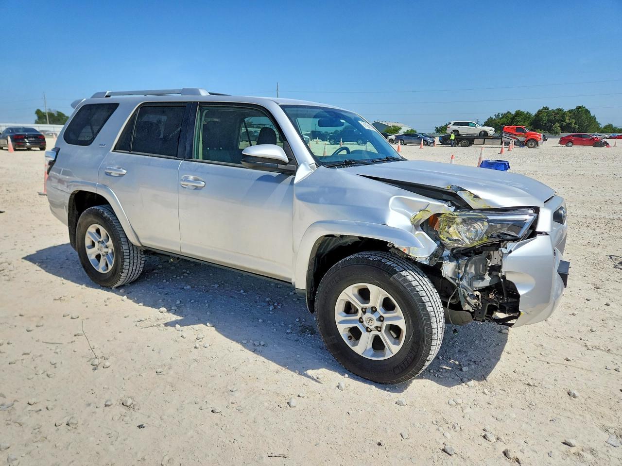 2015 Toyota 4runner Sr5 Silver vin: JTEBU5JR3F5271262