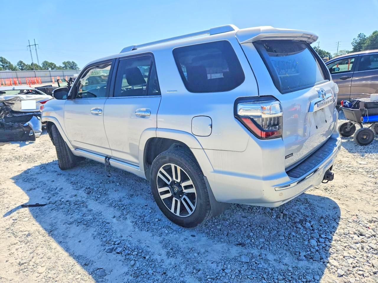 2016 Toyota 4runner Limited Серебряный vin: JTEBU5JR3G5363988