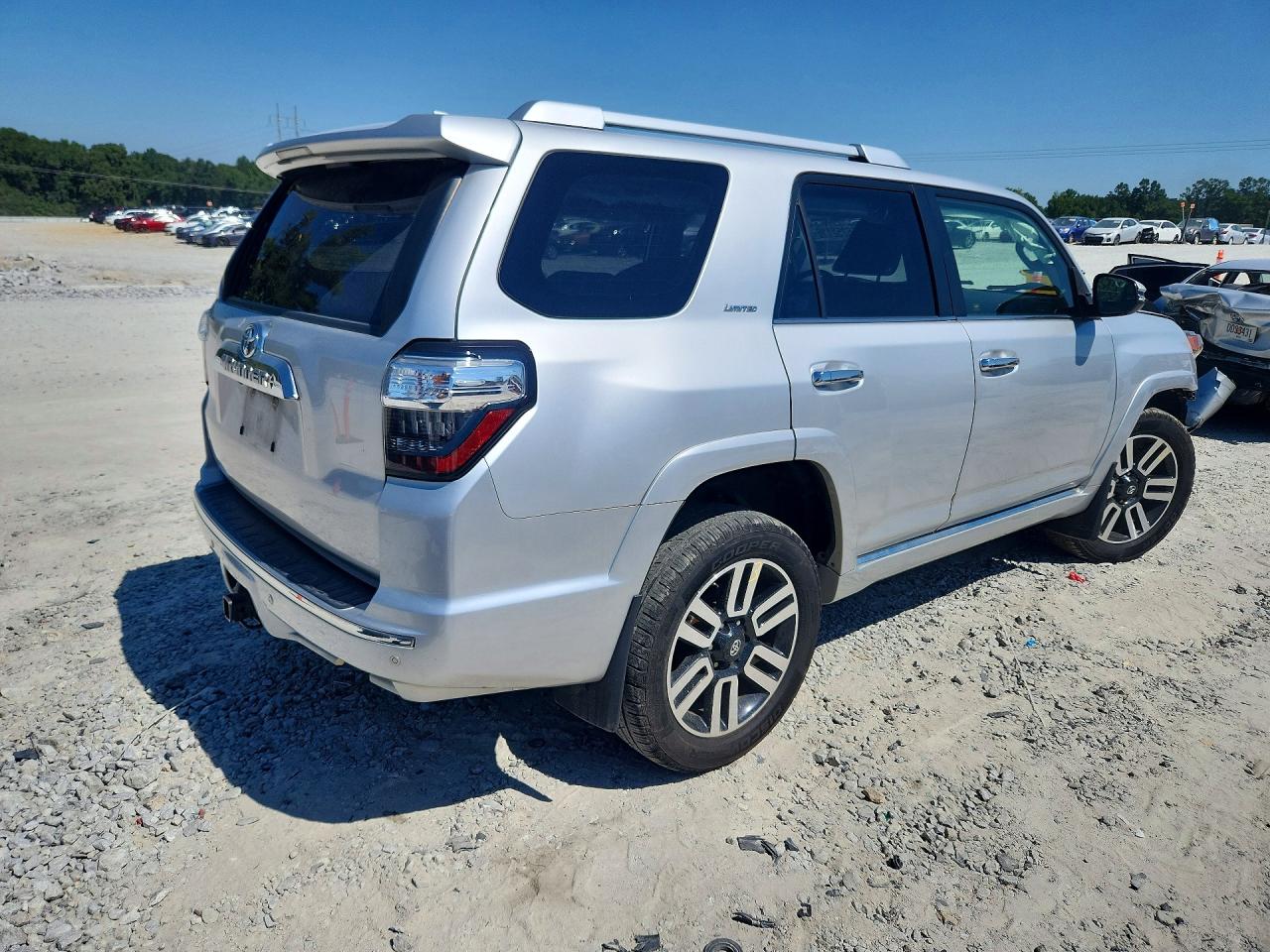 2016 Toyota 4runner Limited Серебряный vin: JTEBU5JR3G5363988