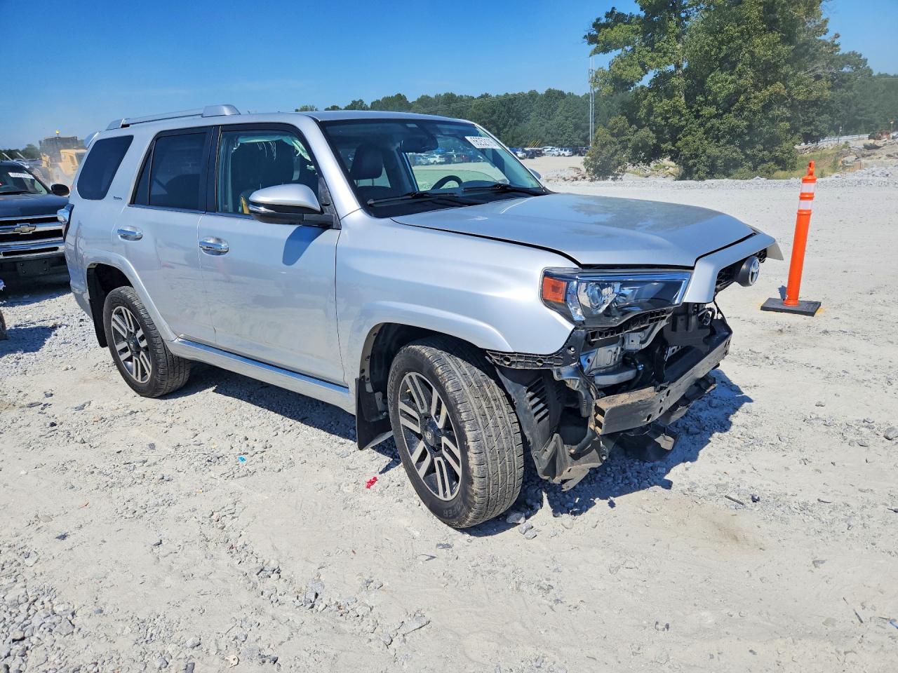 2016 Toyota 4runner Limited Серебряный vin: JTEBU5JR3G5363988
