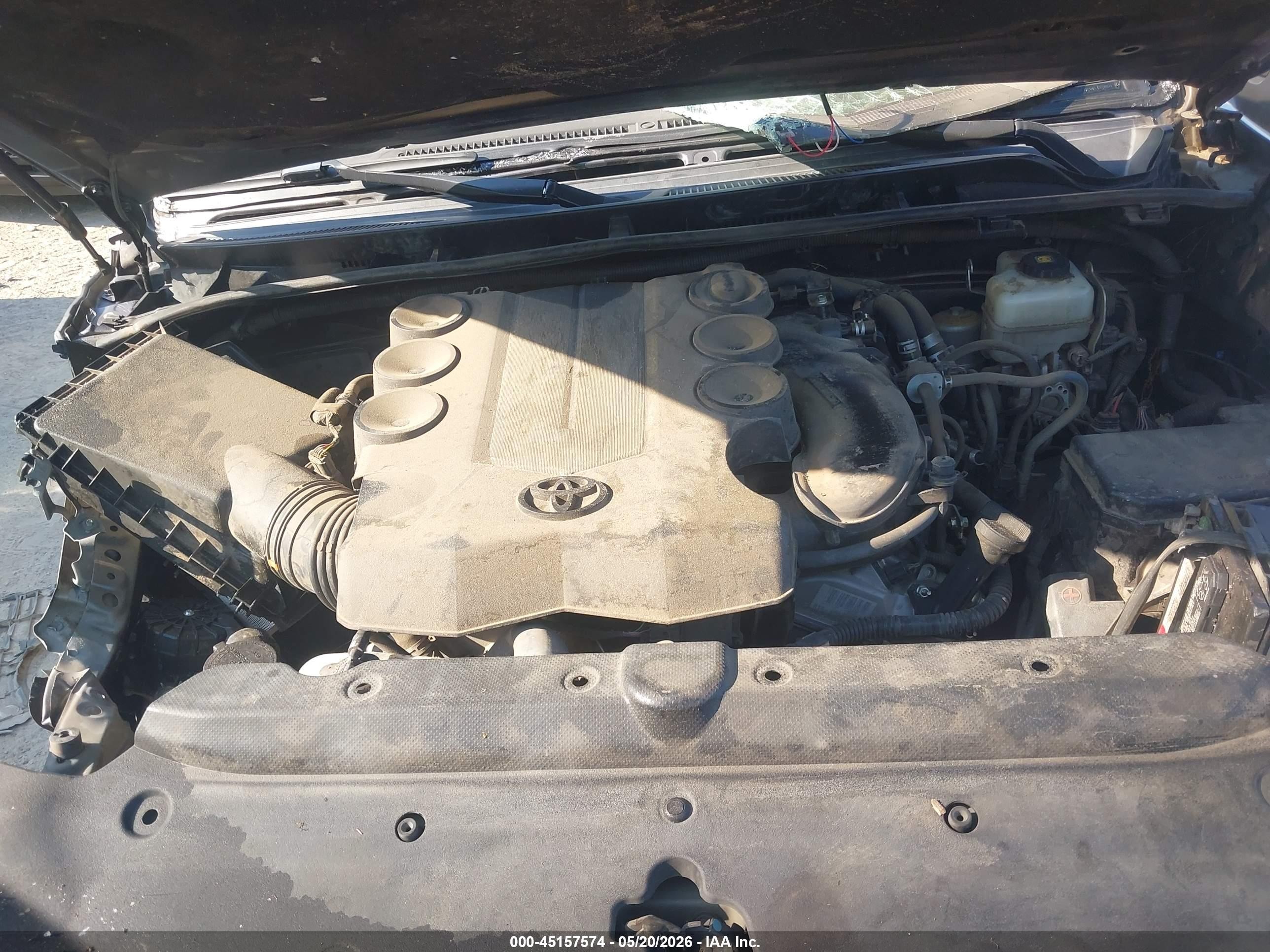 2017 Toyota 4runner   Серый vin: JTEBU5JR3H5437069