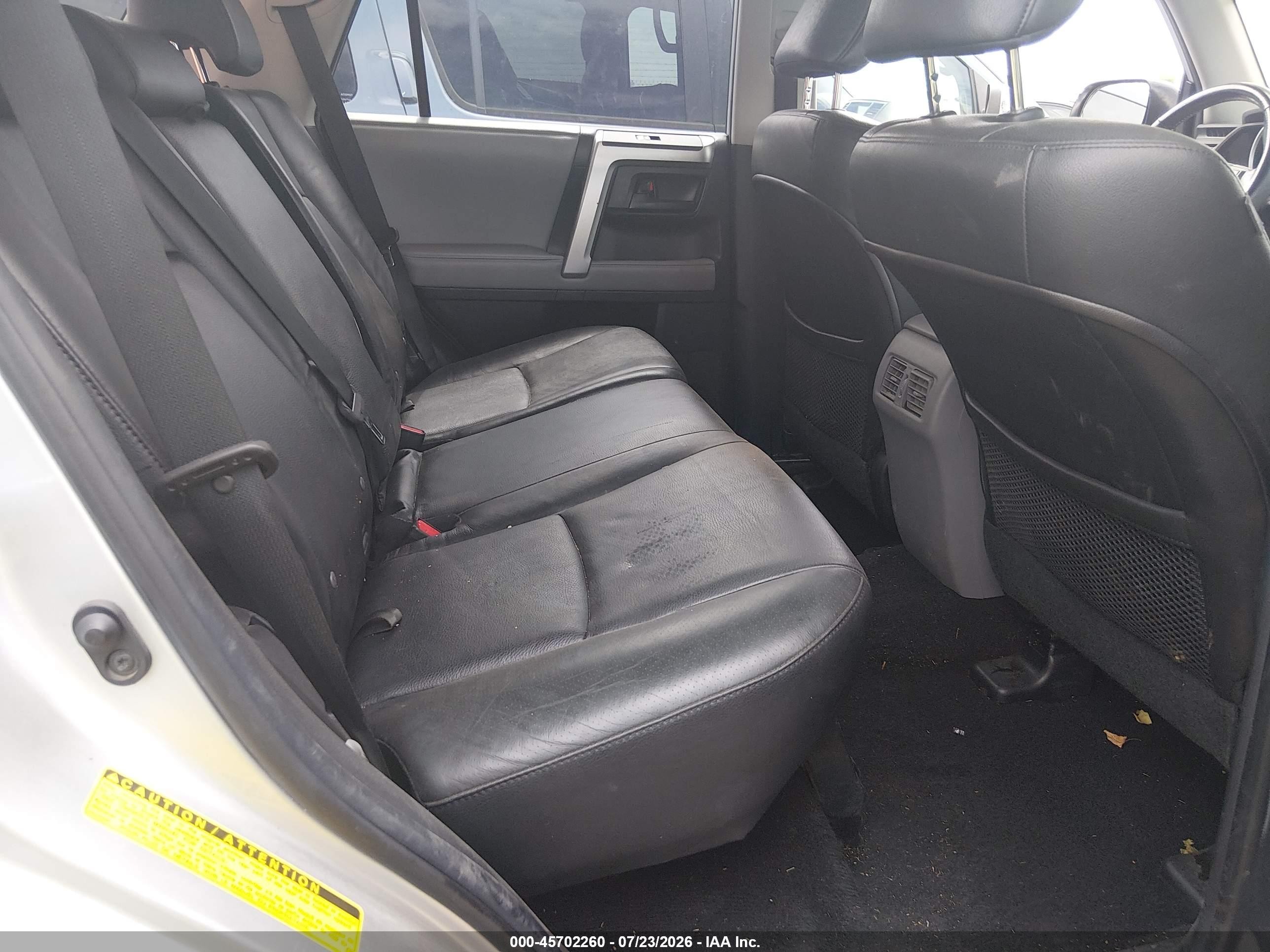 2010 Toyota 4runner Sr5 V6 Silver vin: JTEBU5JR4A5016449