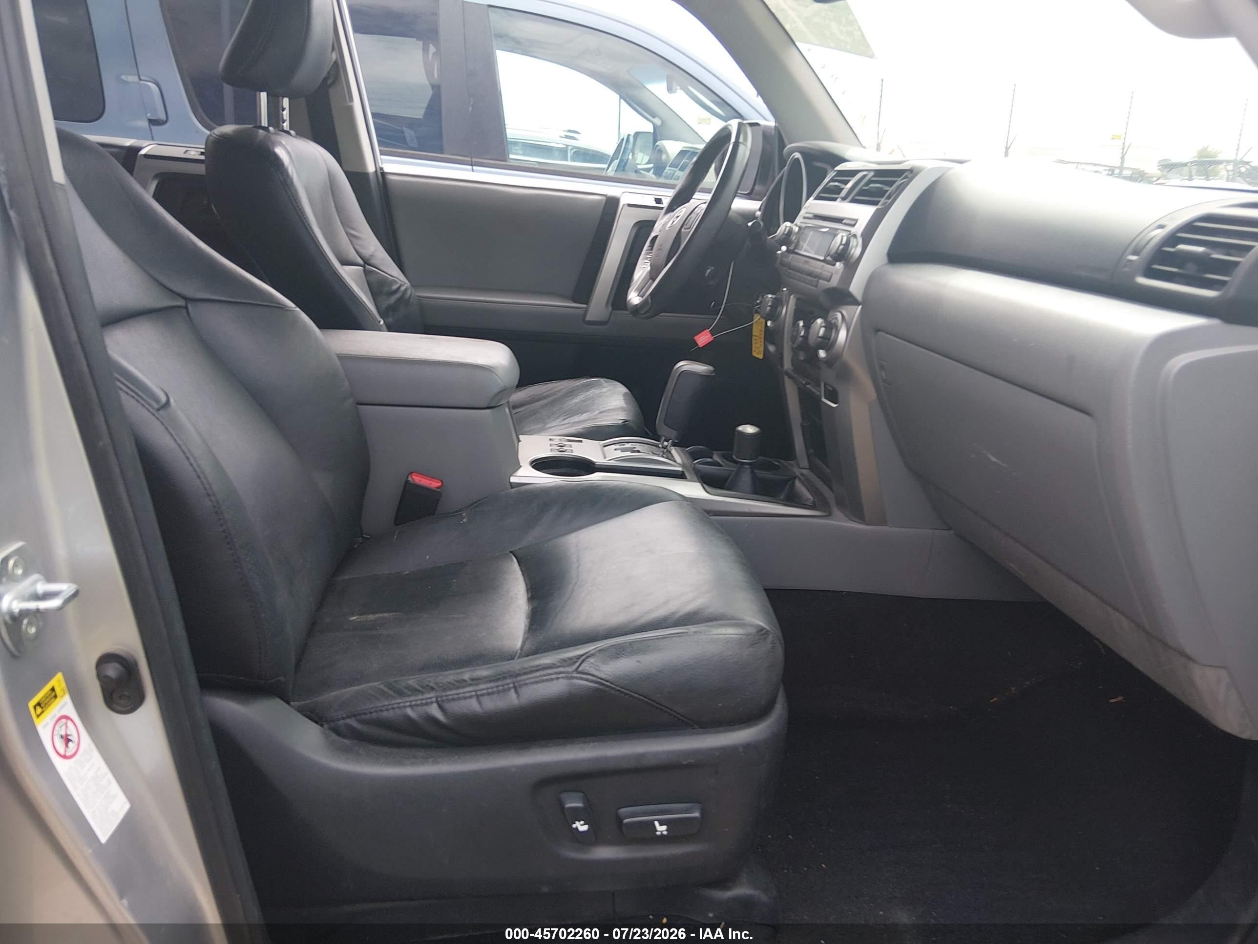 2010 Toyota 4runner Sr5 V6 Silver vin: JTEBU5JR4A5016449