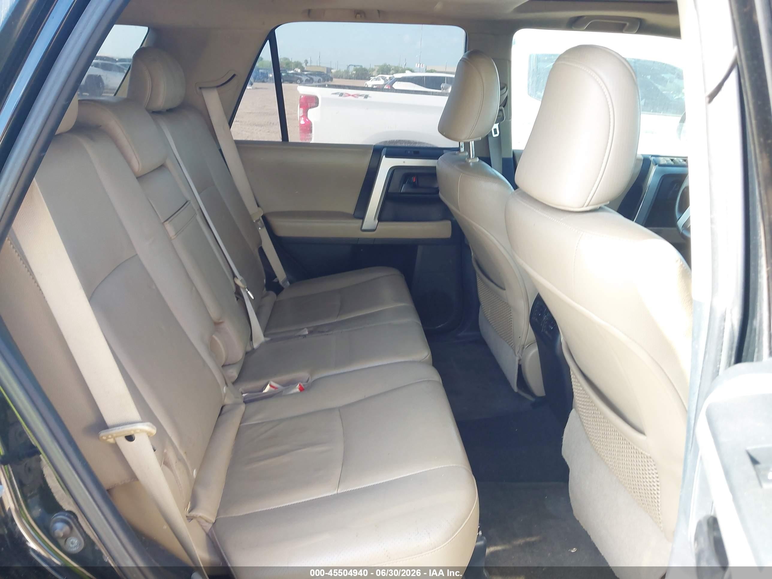 2011 Toyota 4runner Limited V6 Black vin: JTEBU5JR4B5036976