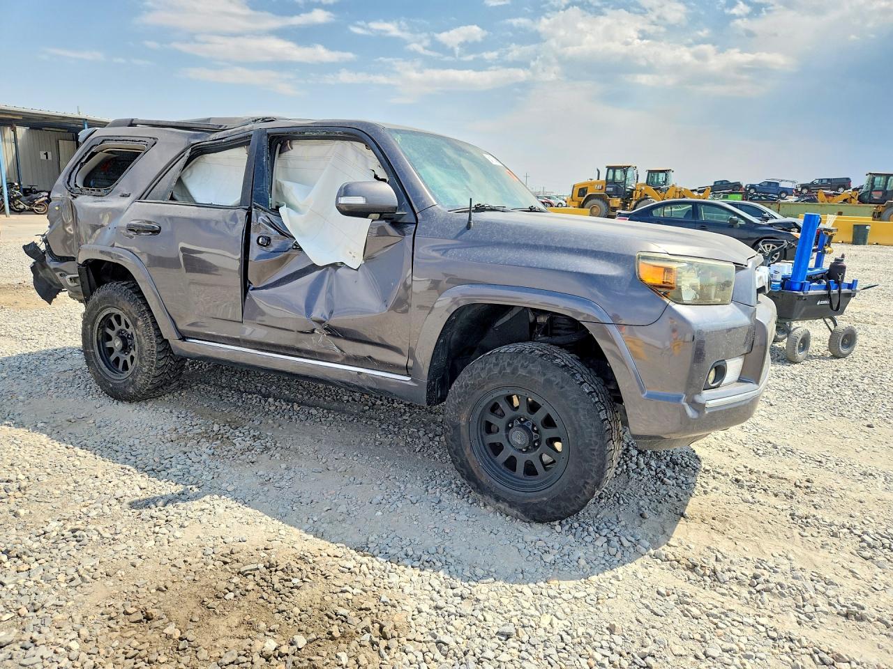 2011 Toyota 4runner Sr5 Gray vin: JTEBU5JR4B5075129
