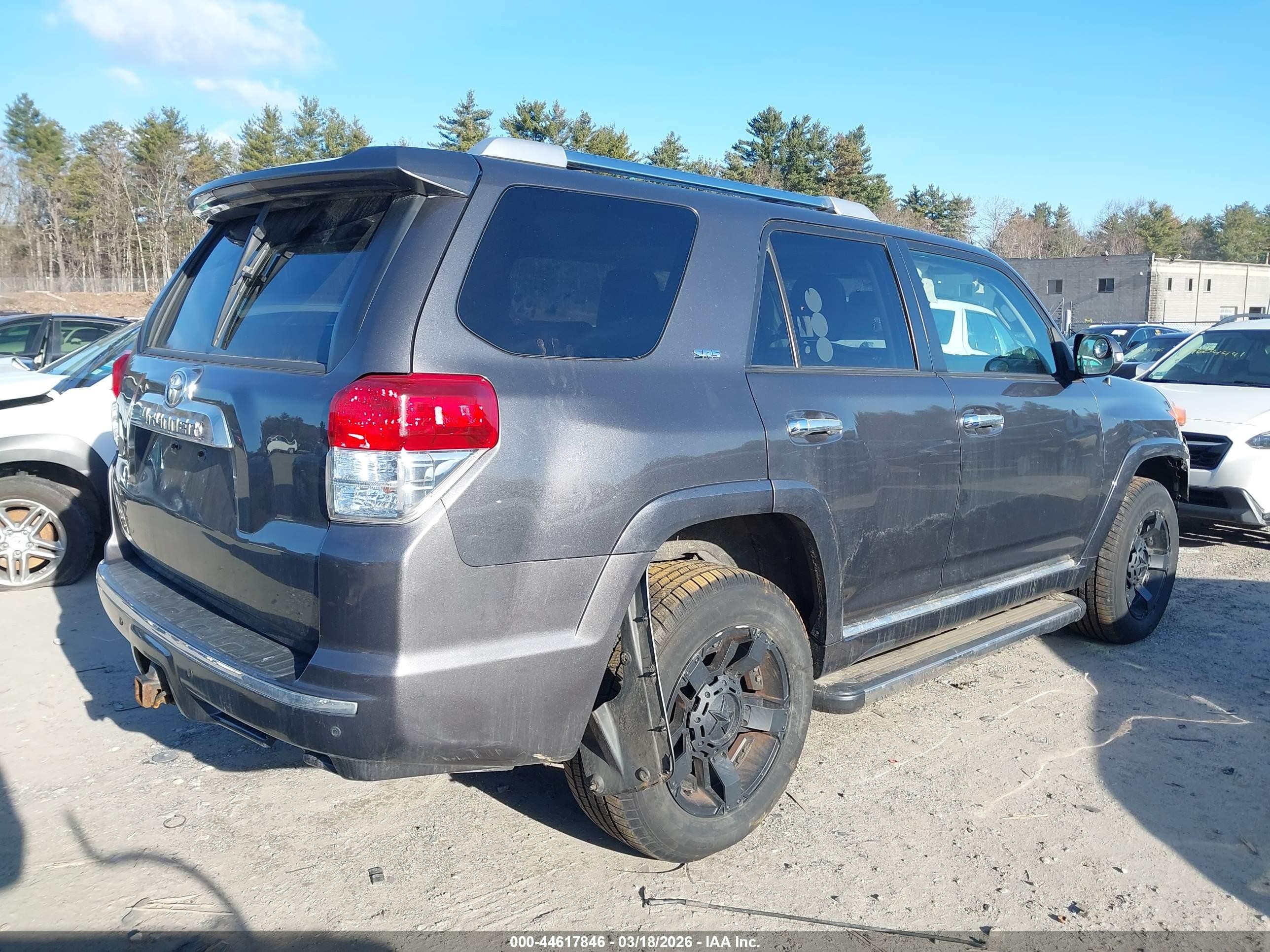 2012 Toyota 4runner Sr5 Серый vin: JTEBU5JR4C5082373