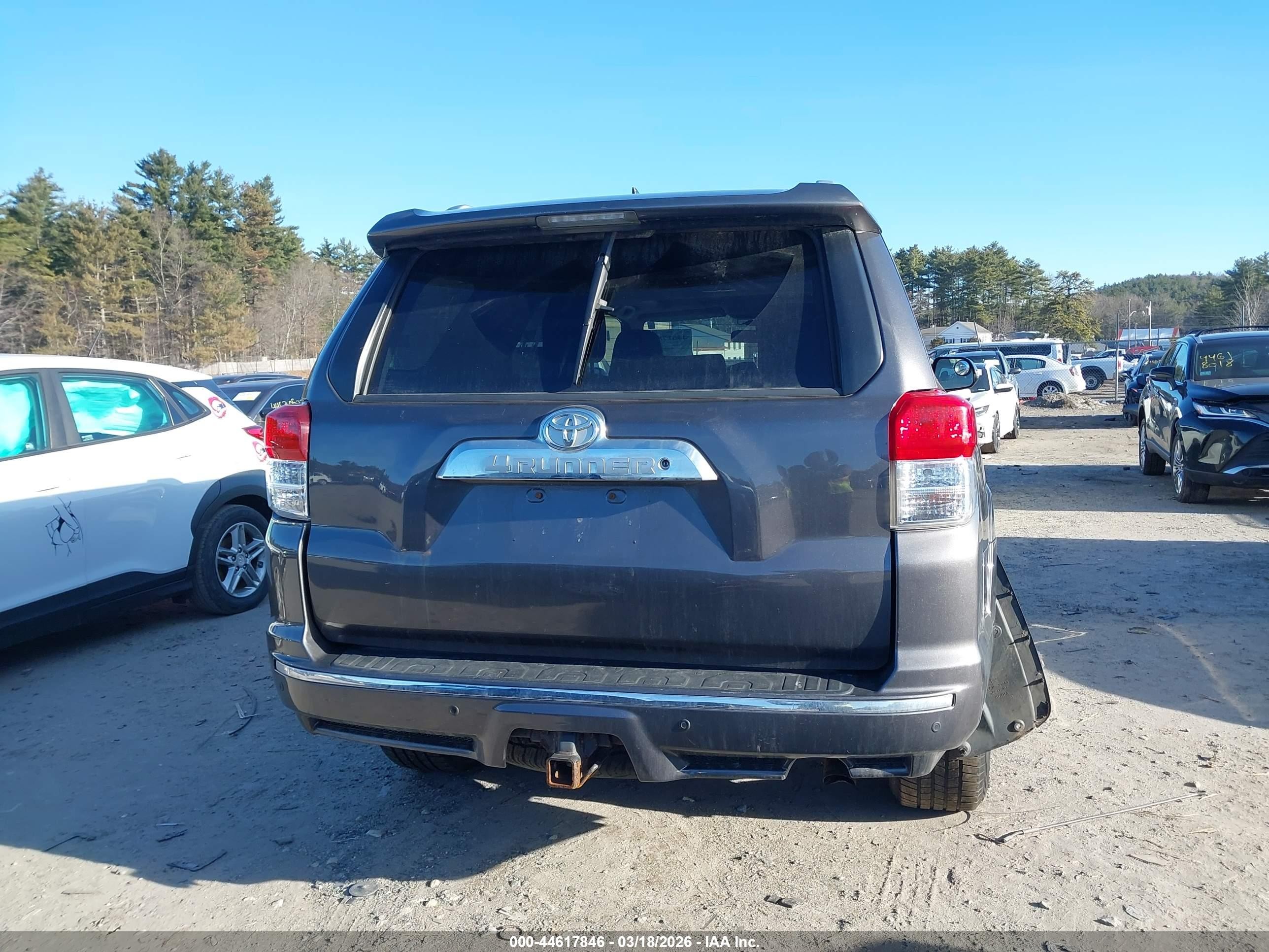 2012 Toyota 4runner Sr5 Серый vin: JTEBU5JR4C5082373